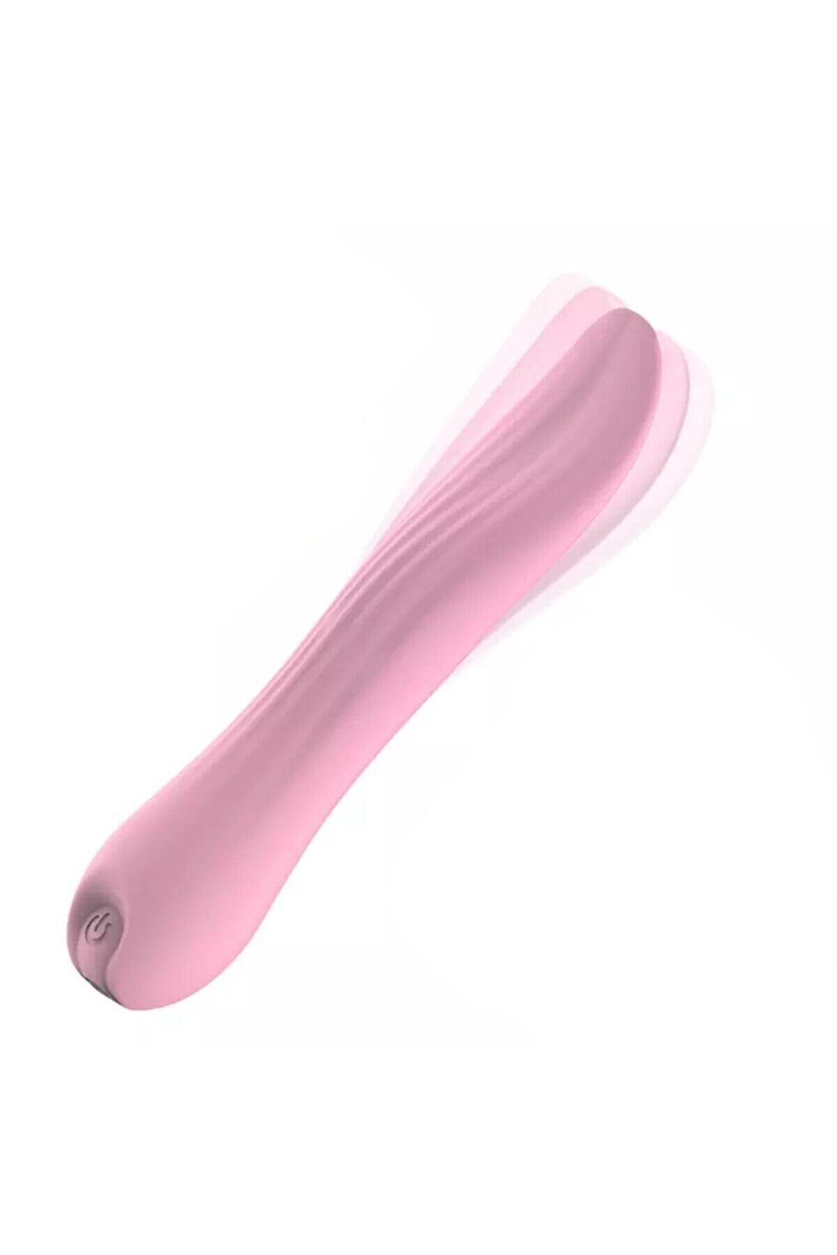 Erox Y&uuml;ksek Kali̇te Sli̇kon 10 Modlu Tongue Di̇l Vi̇brat&ouml;r Pi̇nk