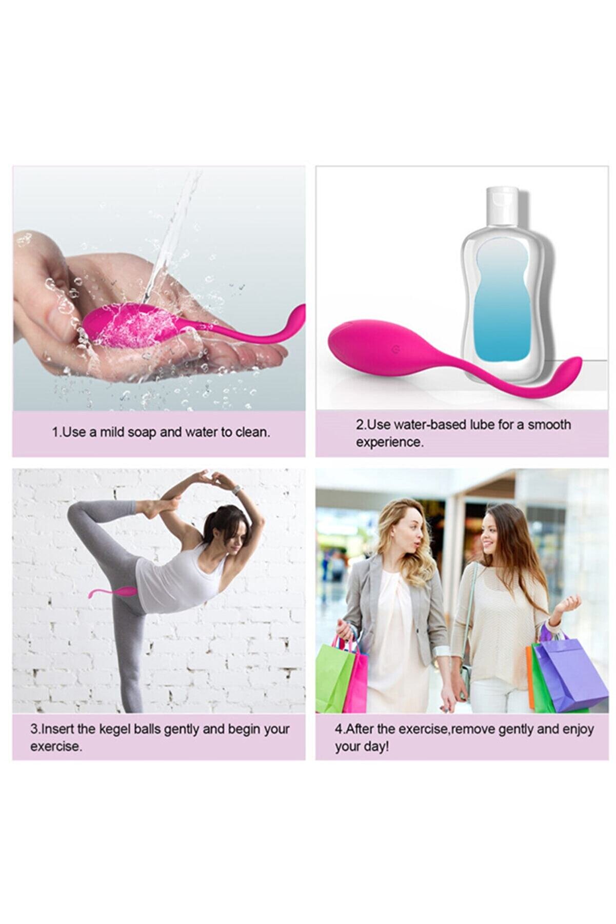 Erox Uzaktan Kumanda Kegel Egzersi̇z Vi̇brat&ouml;r&uuml;