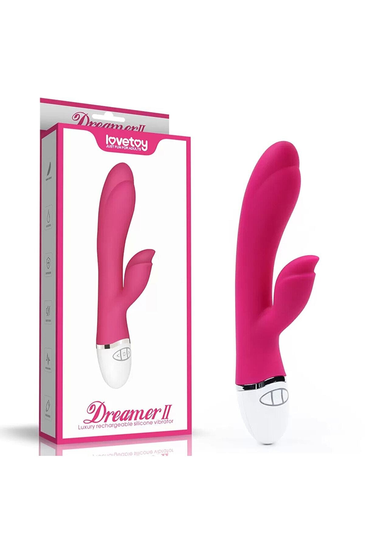 Erox 7 Modlu Şarjlı Kli̇tori̇s Uyarıcılı Vi̇brat&ouml;r - Dreamer Iı Rechargeable Vi̇brator