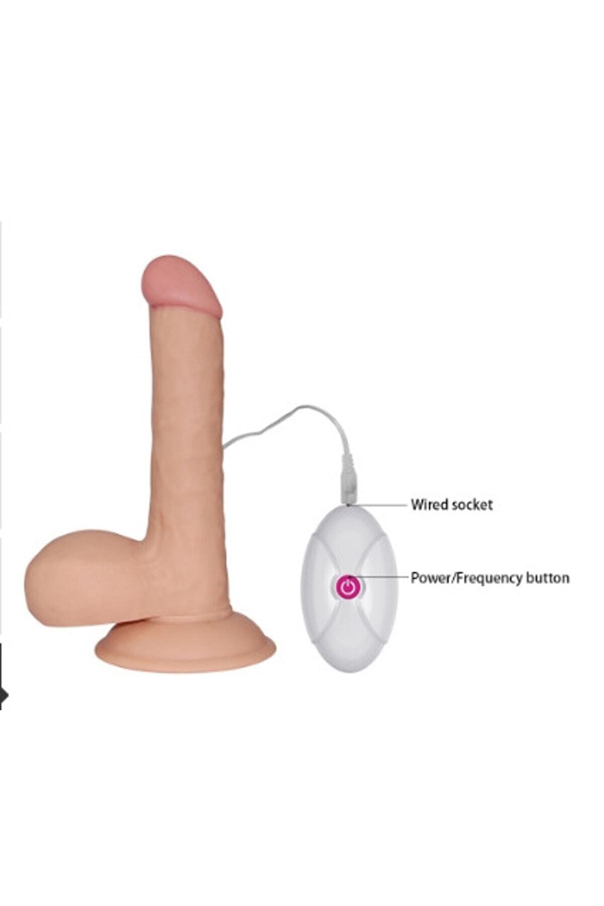 Erox Ri̇ver World Ur3 Yeni̇ Nesi̇l Ti̇treşi̇mli̇ 19 Cm Reali̇sti̇k Vi̇brat&ouml;r Di̇ldo