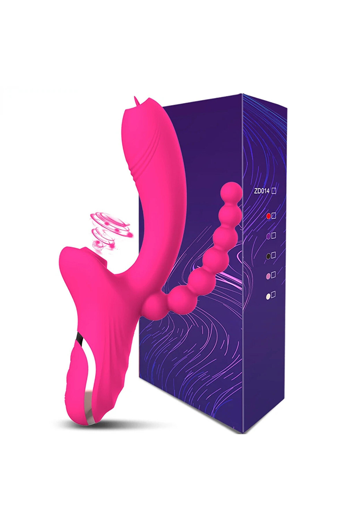 Erox G-Spot Ve Anal Beads 3İn1 Vi̇brat&ouml;r