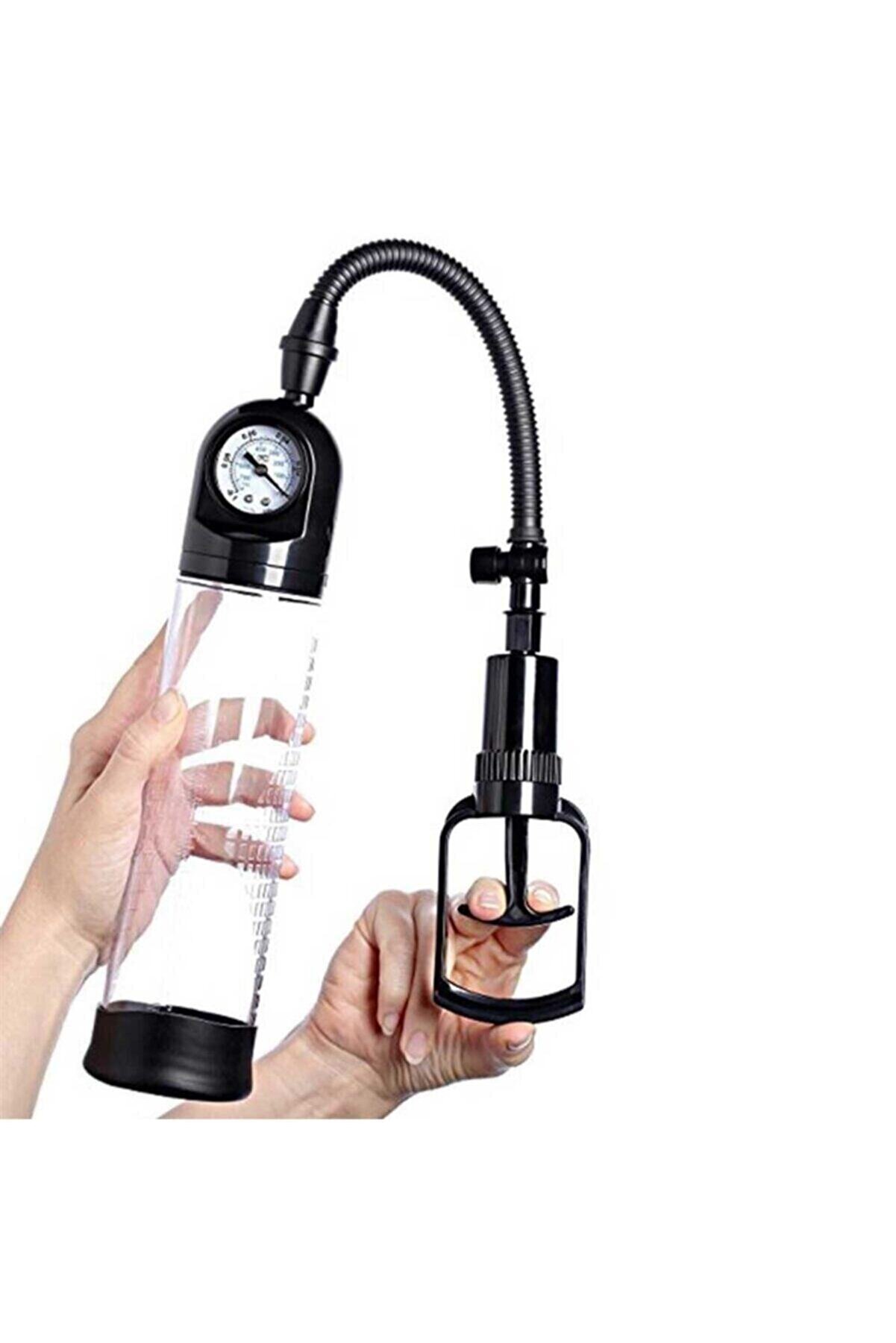 Erox Cnw Basın&ccedil; G&ouml;stergeli̇ Teti̇k Mekani̇zmalı Peni̇s Pompası