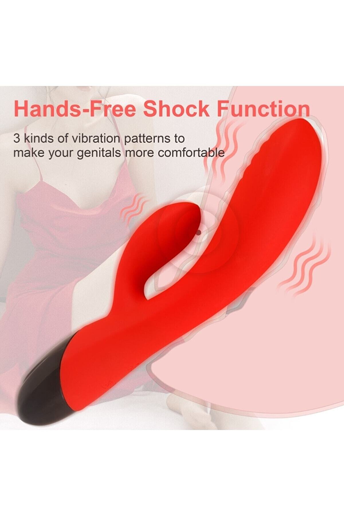 Erox Huan Le 10 Hız Flexi̇ble G-Noktası Rabbi̇t Vi̇brat&ouml;r