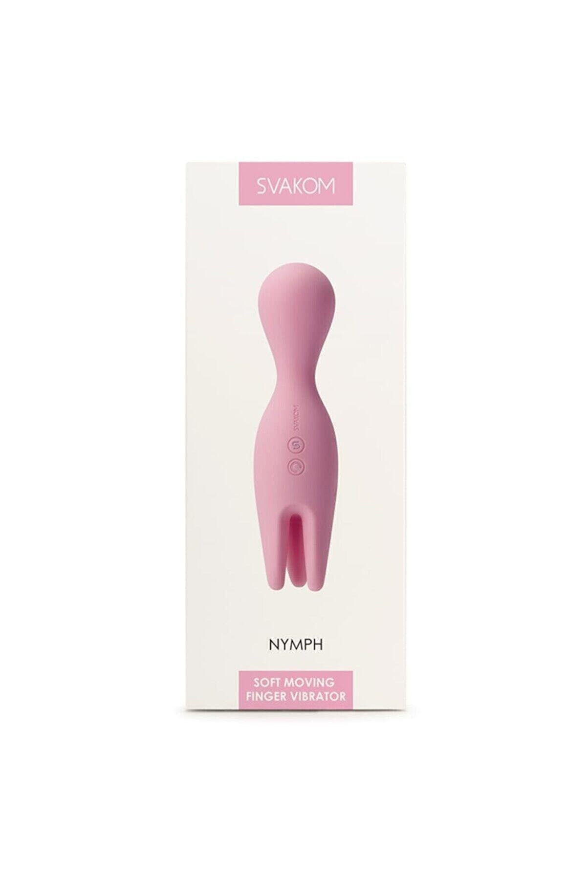 Erox Nymph Su Ge&ccedil;i̇rmez Yumuşak Hareketli̇ Uyarıcı Şarjlı Parmak Vi̇brat&ouml;r&uuml;