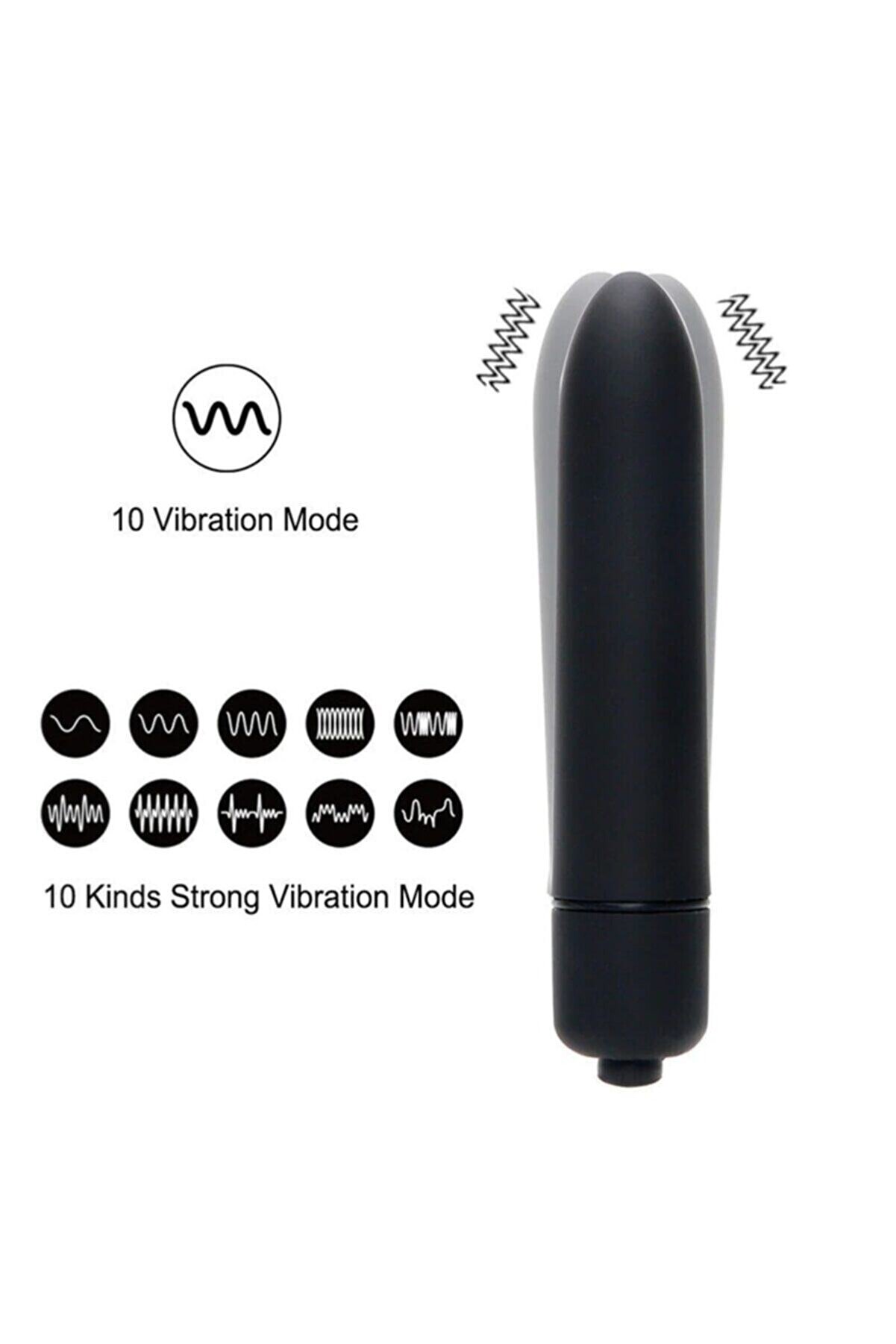 Erox 10 Farklı Hızda &Ccedil;alışan Kurşun Vi̇brat&ouml;r