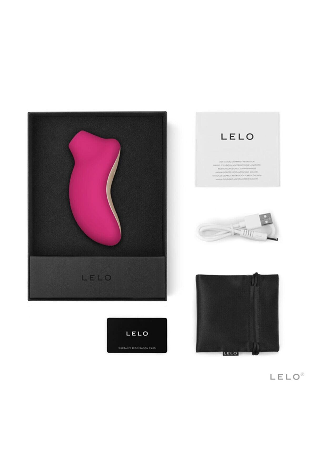 Lelo Sona 2 Crui̇se Soni̇c Emi̇ş G&uuml;&ccedil;l&uuml; Kli̇tori̇s Masaj Aleti̇ Agr