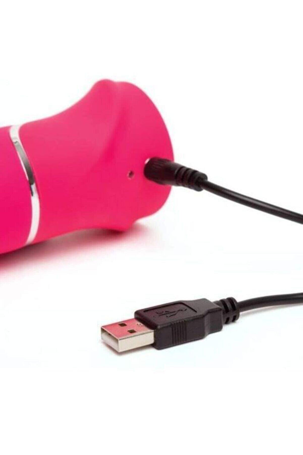 Erox Happy Rabbi̇t Thrusti̇ng Reali̇sti̇c Rechargeable Rabbi̇t Vi̇brat&ouml;r