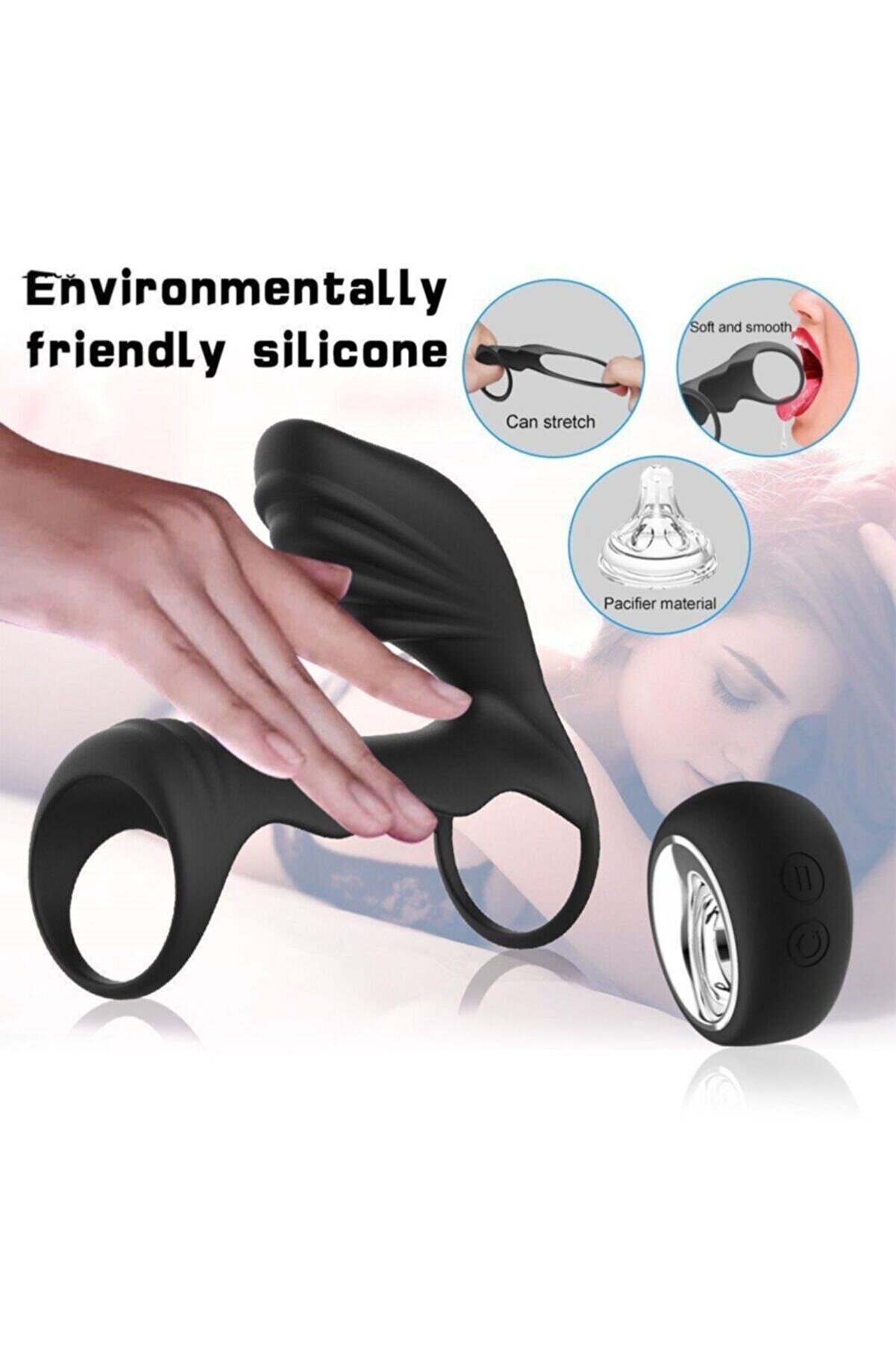 Erox Uzaktan Kumandalı Ucu A&ccedil;ık Ti̇treşi̇mli̇ Vi̇brat&ouml;r