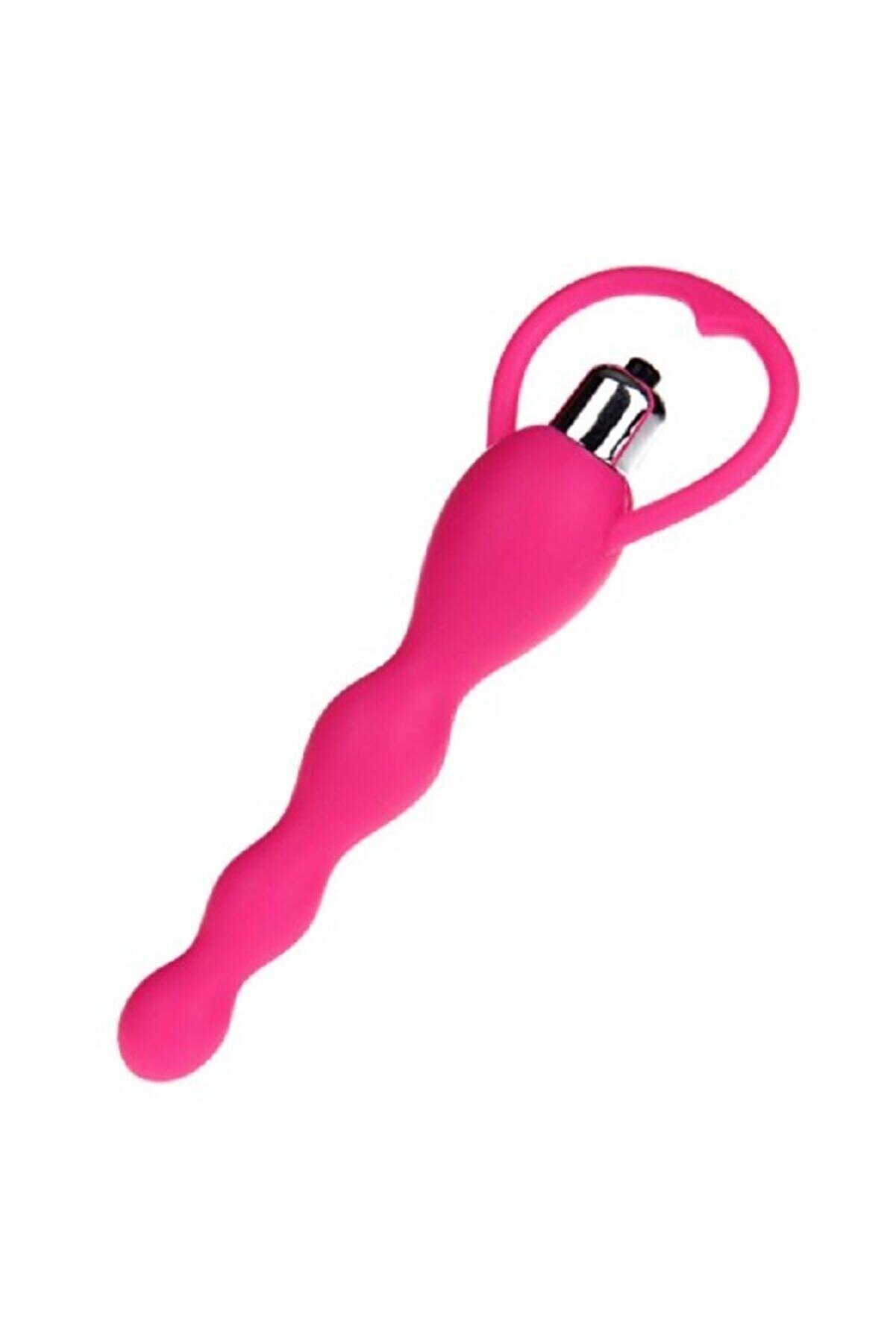 Erox 10 Fonksi̇yonlu Ti̇treşi̇mli̇ Pleasure Sli̇cone Anal Beads Vi̇brat&ouml;r Pi̇nk