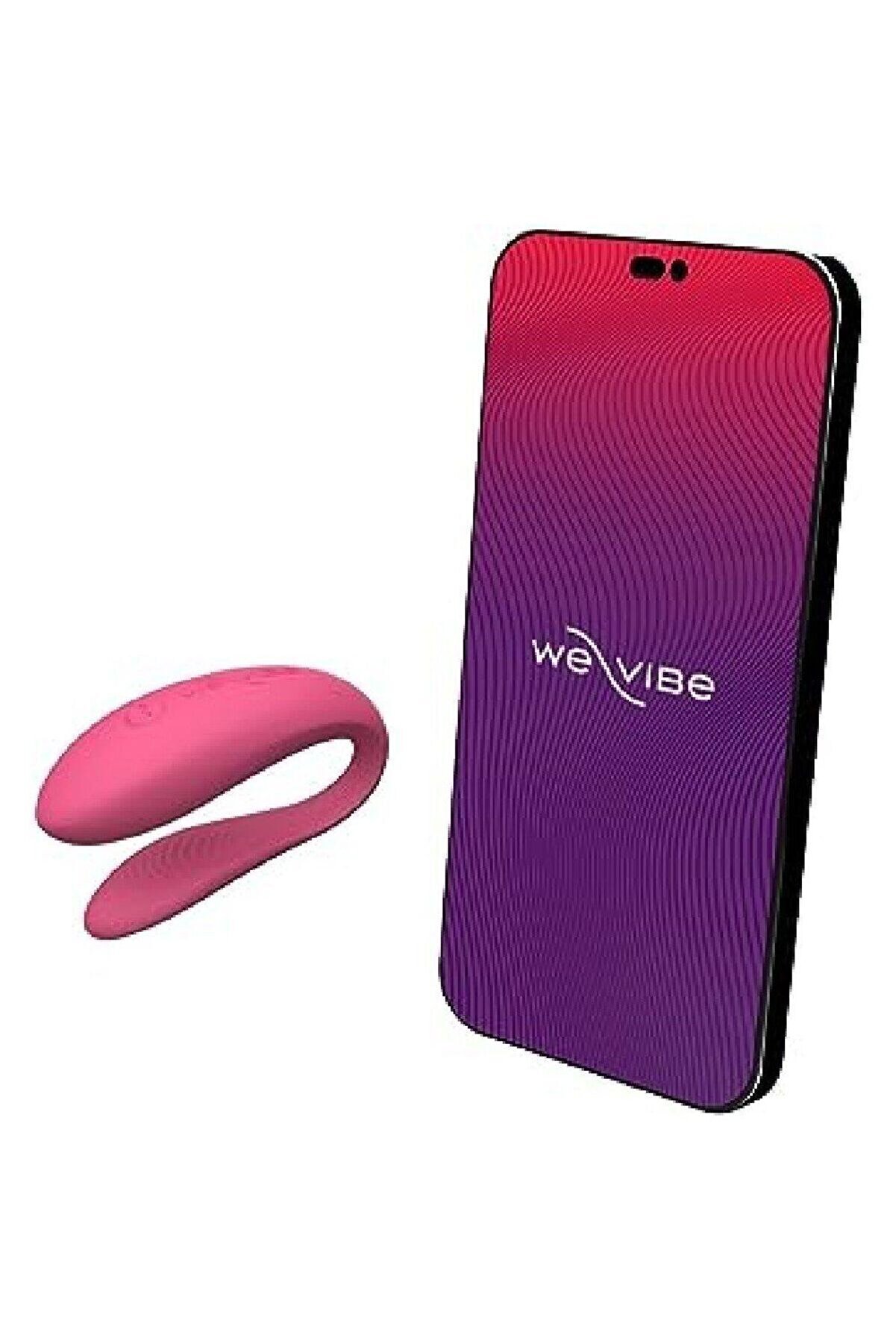 Erox We-Vi̇be Sync Li̇te Pi̇nk Telefon Kontroll&uuml; &Ccedil;i̇ftlere &Ouml;zel Vi̇brat&ouml;r