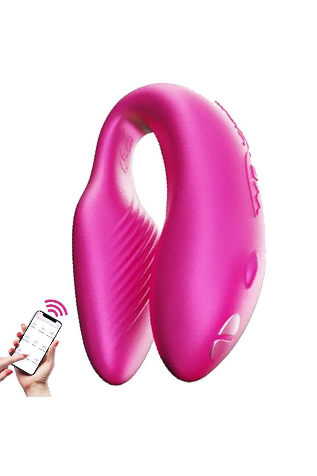 Erox Chorus Cosmi̇c Pi̇nk Telefon Kontroll&uuml; &Ccedil;i̇ftlere &Ouml;zel Vi̇brat&ouml;r