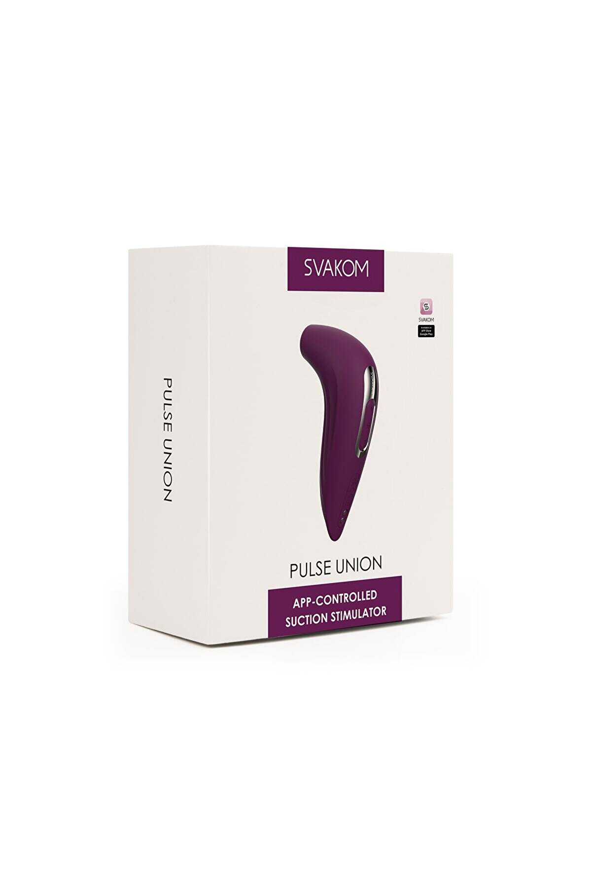 Erox Pulse Uni̇on App Controlled Sucti̇on Sti̇mulat&ouml;r Telefon Kontroll&uuml; Vi̇brat&ouml;r Vi̇olet