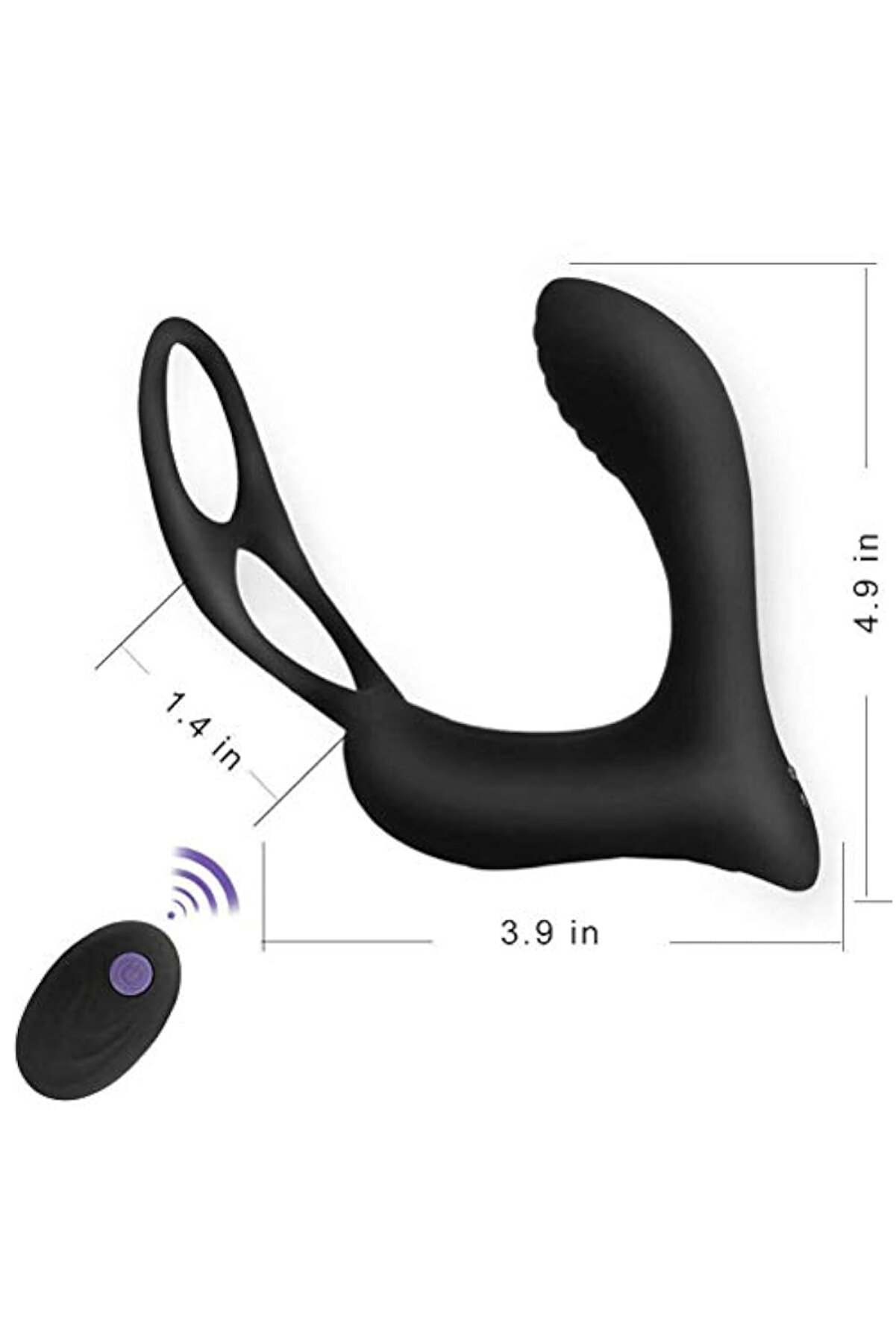 Erox World Mi̇nx Uzaktan Kumandalı Power Prostate Vi̇brat&ouml;r