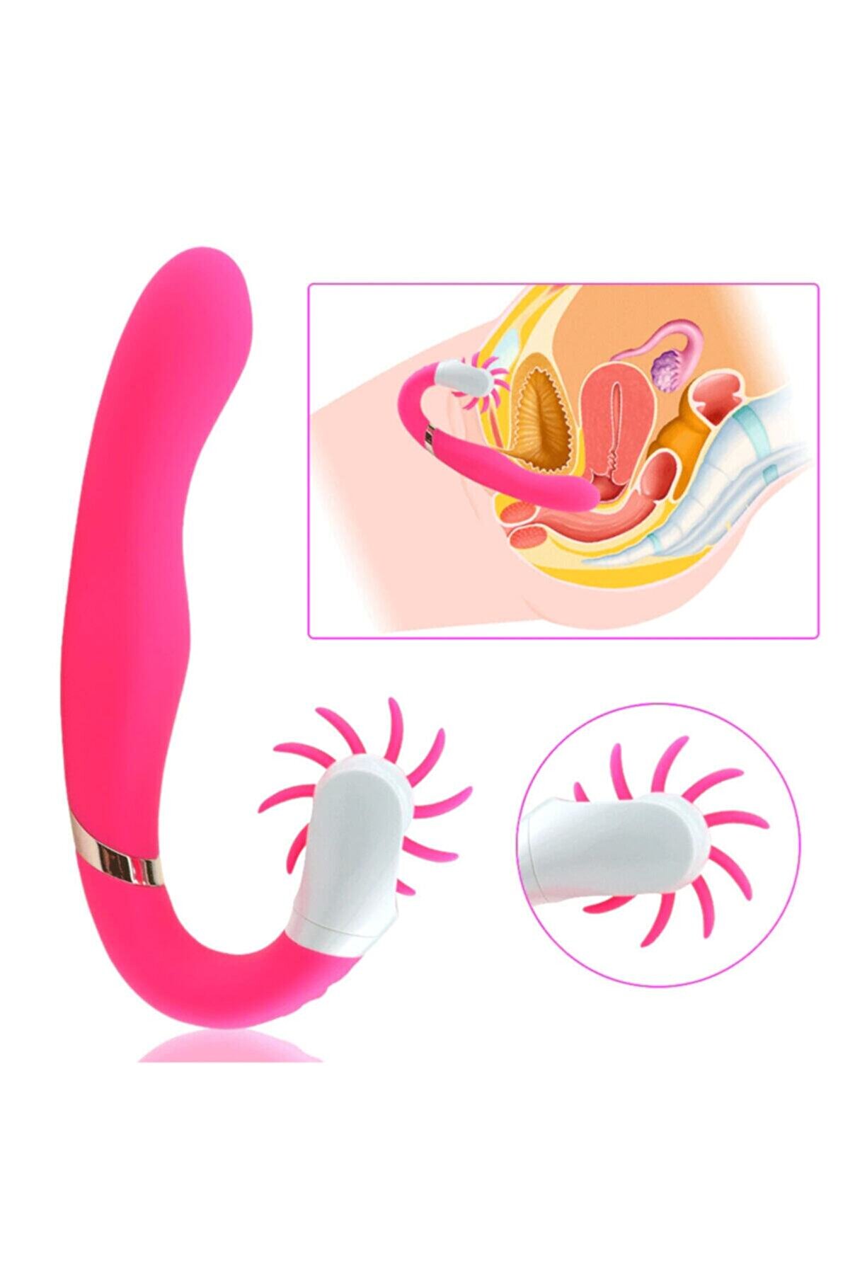 Erox Dave 2 Hareketli̇ Kli̇toral Penetrasyon G-Sti̇mulant Vi̇brat&ouml;r