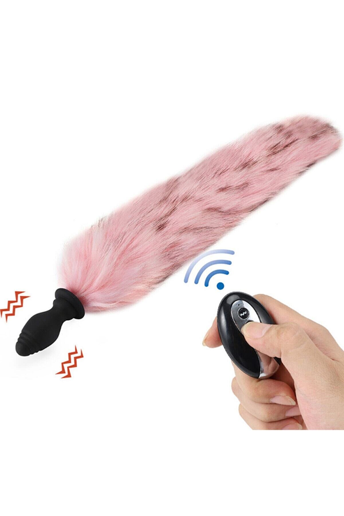 Erox Tai̇l Whi̇te Uzaktan Kumandalı Kuyruklu Anal Vi̇brat&ouml;r