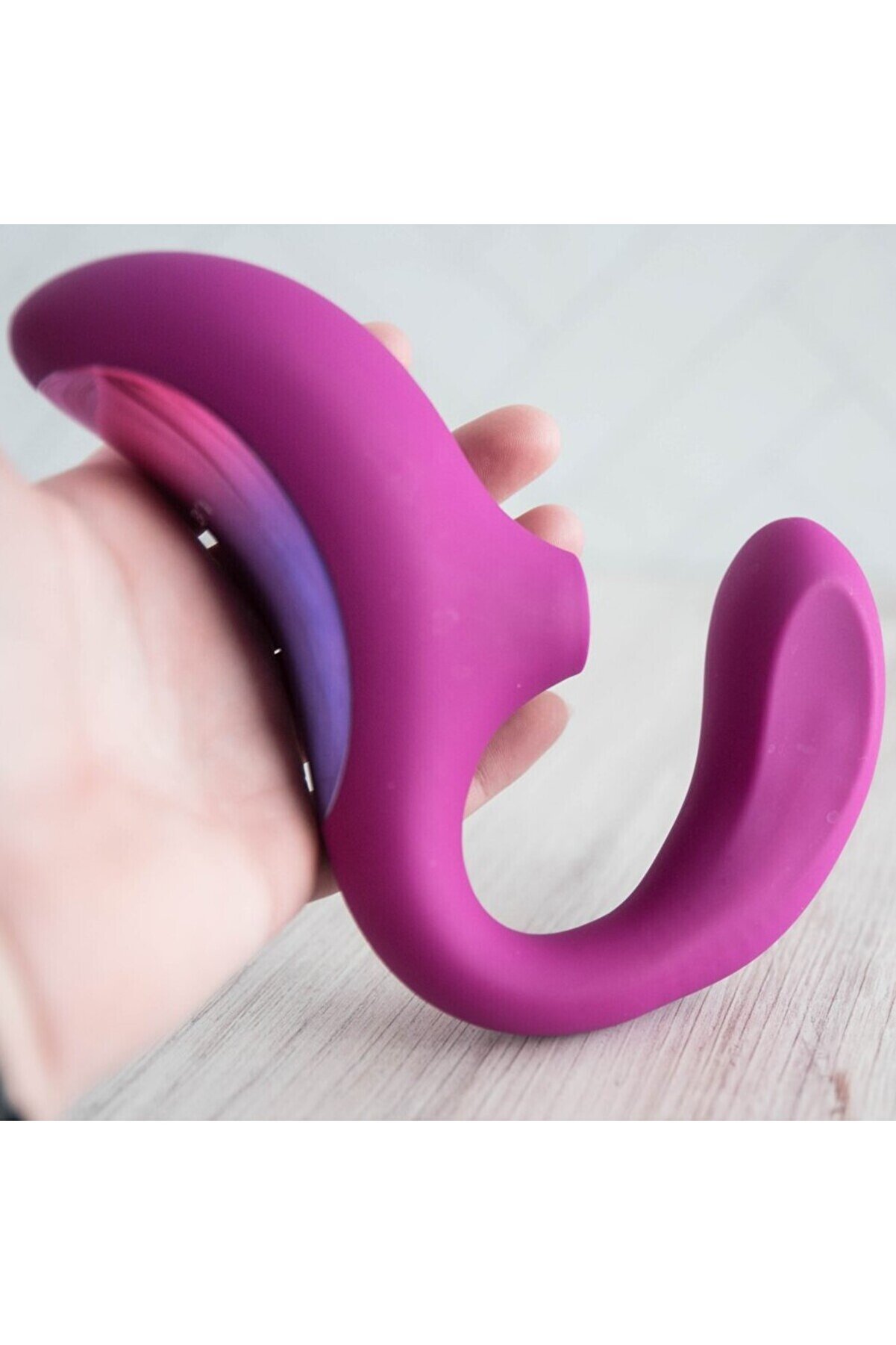 Erox Lelo Eni̇gma Crui̇se Deep Rose Dual Acti̇on Soni̇c Massager Vi̇brat&ouml;r