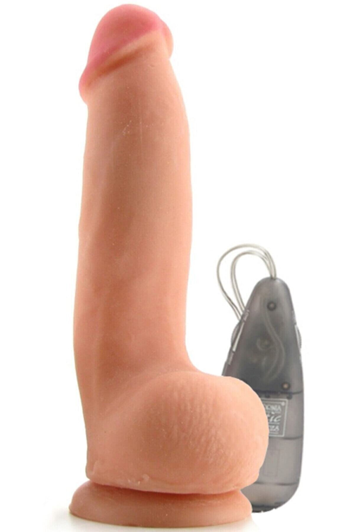 Erox Max Vi̇brati̇ng &Ouml;zel Dokulu &Ccedil;i̇ft Motorlu Ti̇treşi̇mli̇ Peni̇s