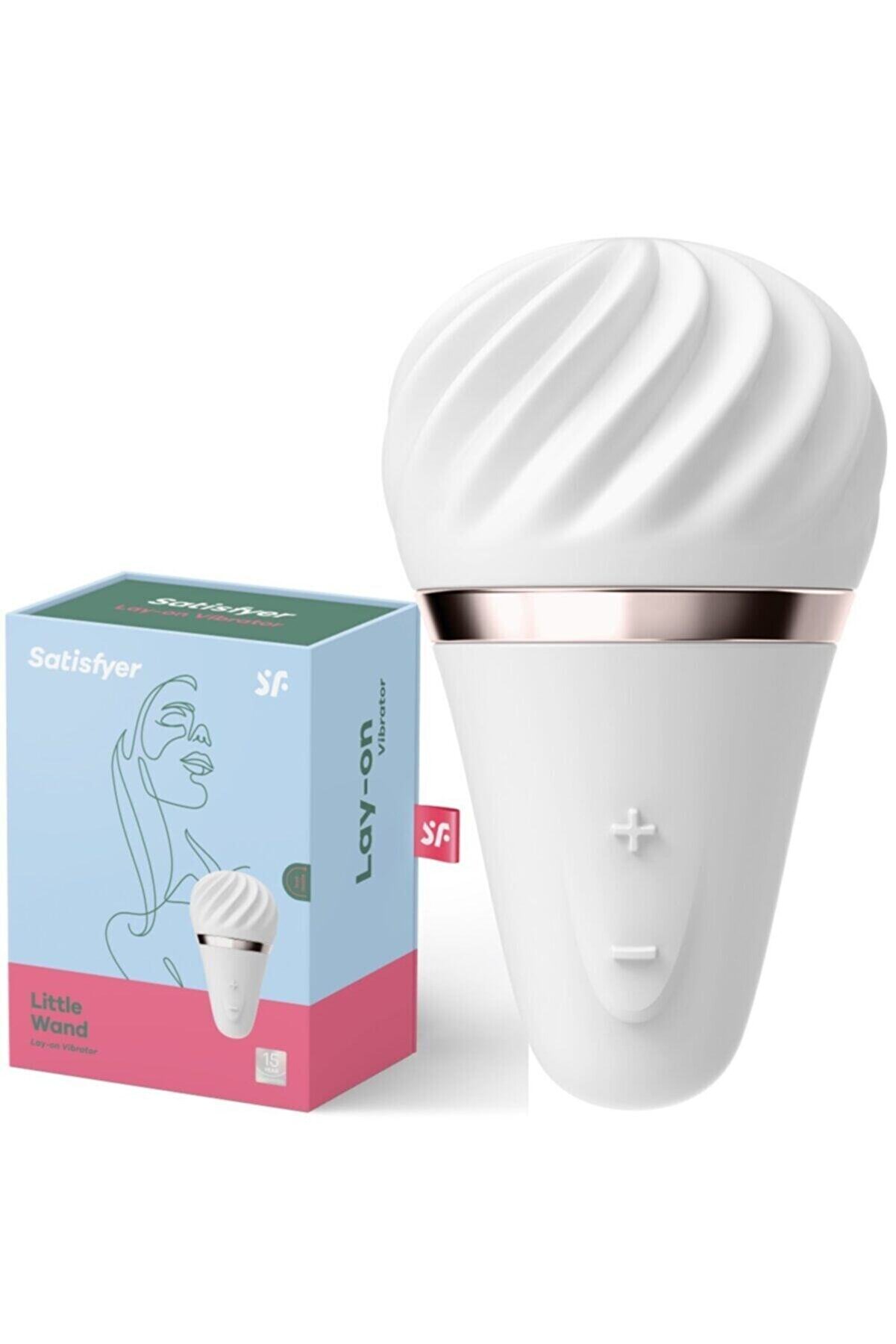 Sati̇sfyer Li̇ttle Wand Ci̇lt Dostu Malzeme 15 Modlu Ti̇treşi̇mli̇ Kli̇tori̇s Uyarıcı Ve Masaj Vi̇brat&ouml;r&uuml;