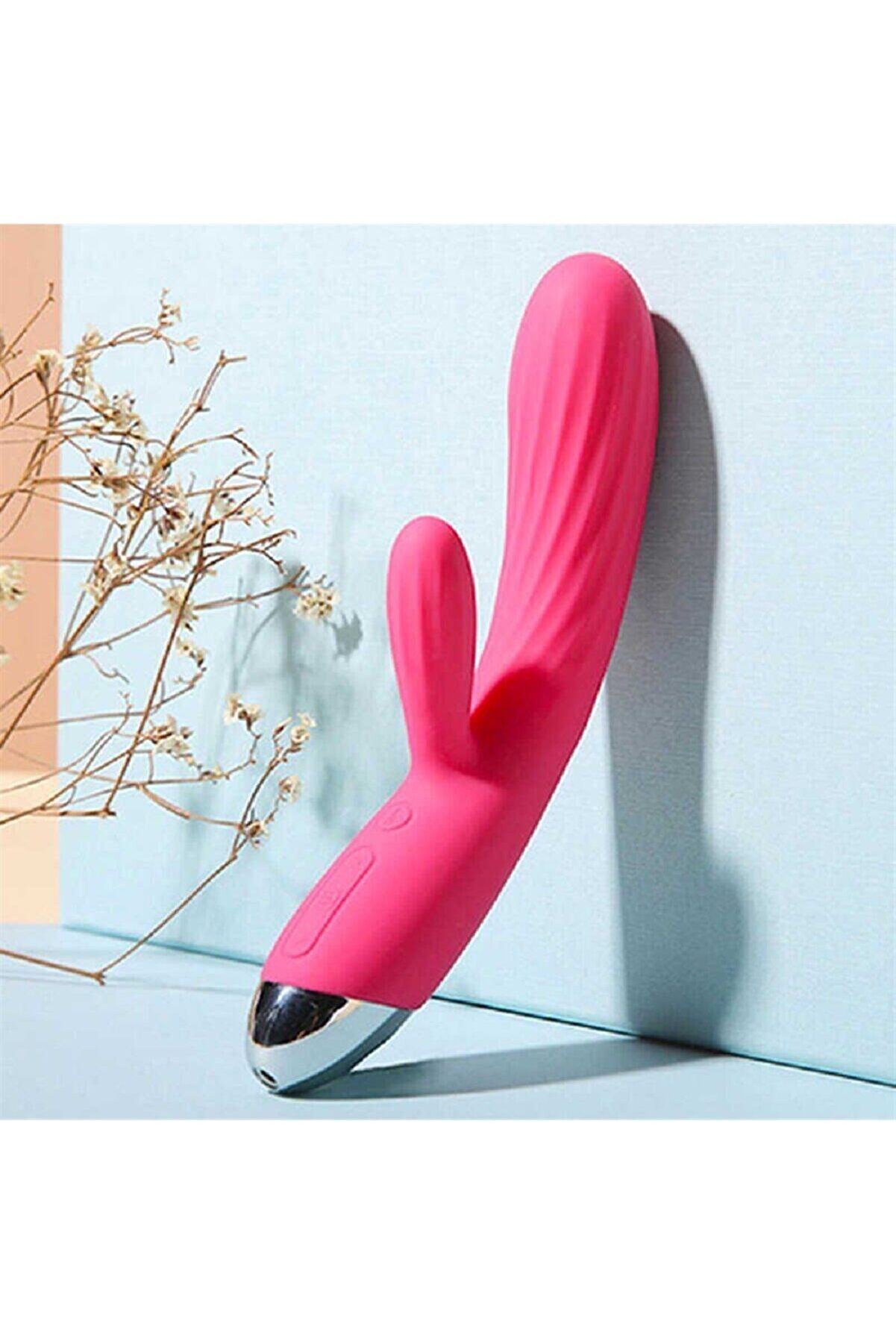 Erox Made In Usa Svakom Angel Ultra Yumuşak Isıtıcılı &Ccedil;i̇ft Motorlu G-Spot Ve Kli̇tori̇s Vi̇brat&ouml;r