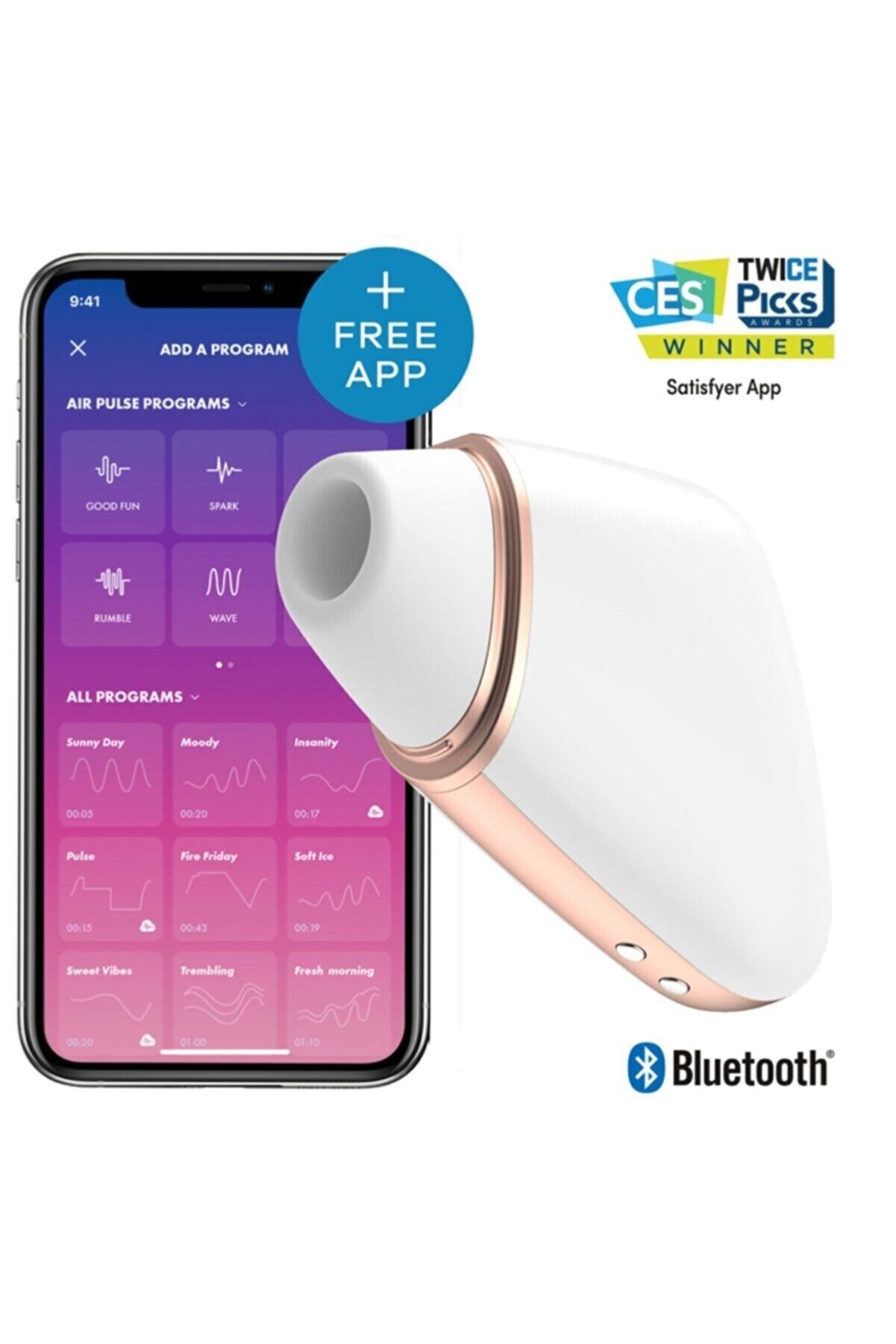 Erox Love Tri̇angle Ai̇r Pulse Sti̇mulat&ouml;r App Kontrol Vi̇brat&ouml;r