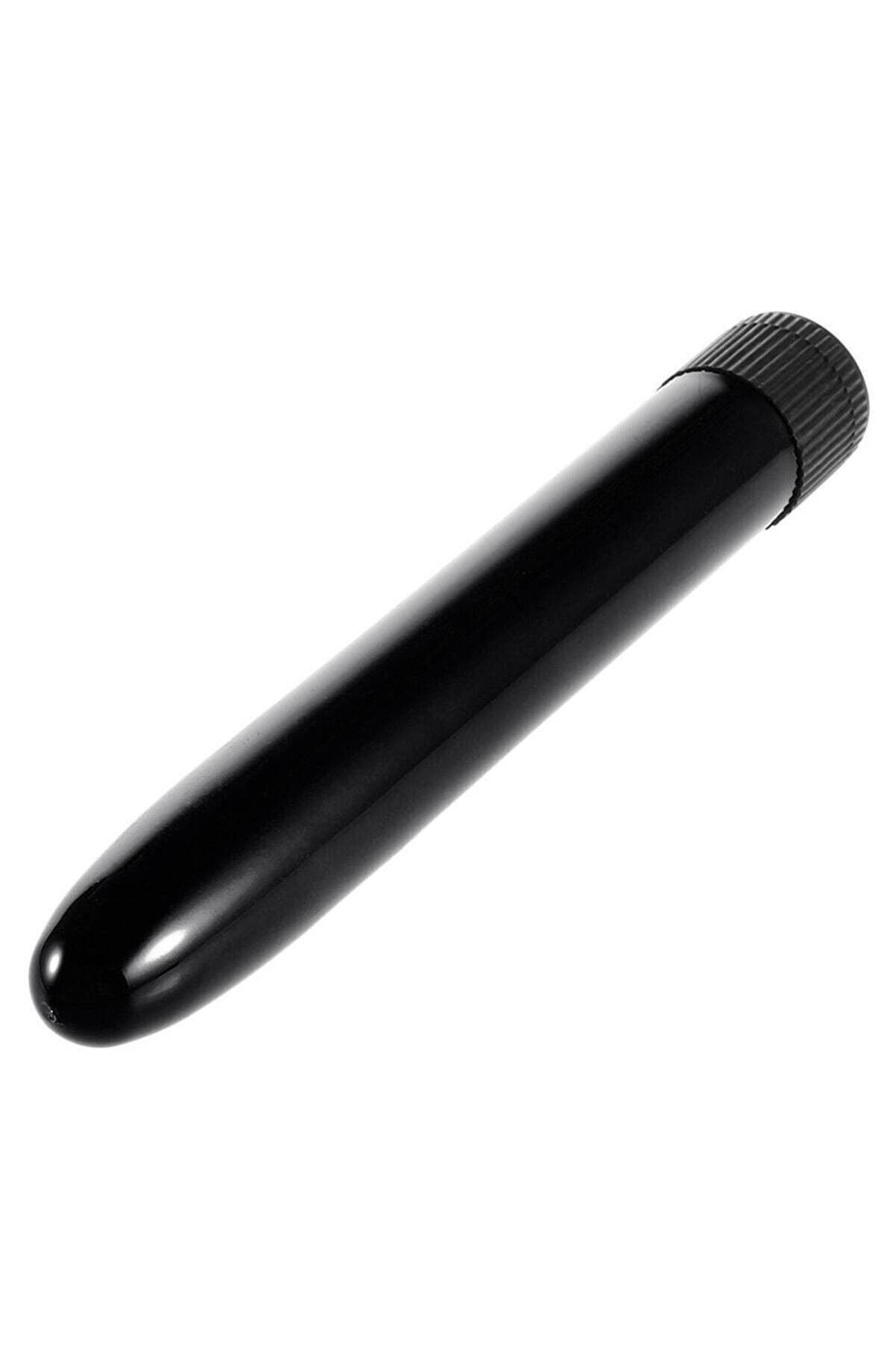 Erox Melo Black Metal Vi̇brati̇ng Anal Ve Vaji̇nal Metal Vi̇brat&ouml;r