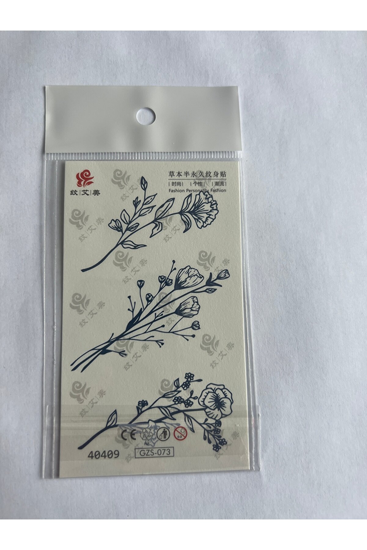 Ai̇rbrush Tattoo El Parmak 4 Adet Mi̇ni̇mal 11X8 Cm 3 Hafta Kalıcı Yarı Kalıcı Geçi̇ci̇ Dövme