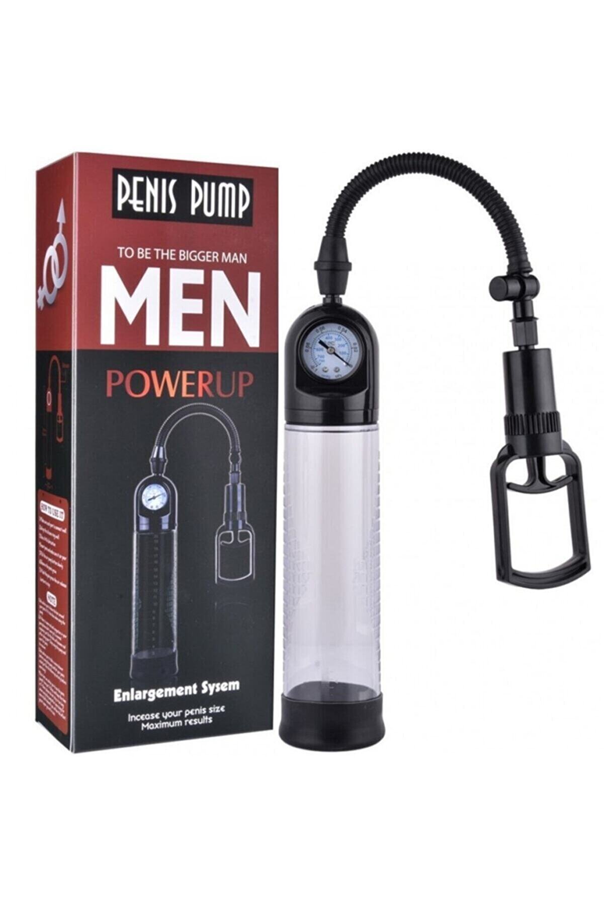 Erox Cnw Basın&ccedil; G&ouml;stergeli̇ Teti̇k Mekani̇zmalı Peni̇s Pompası