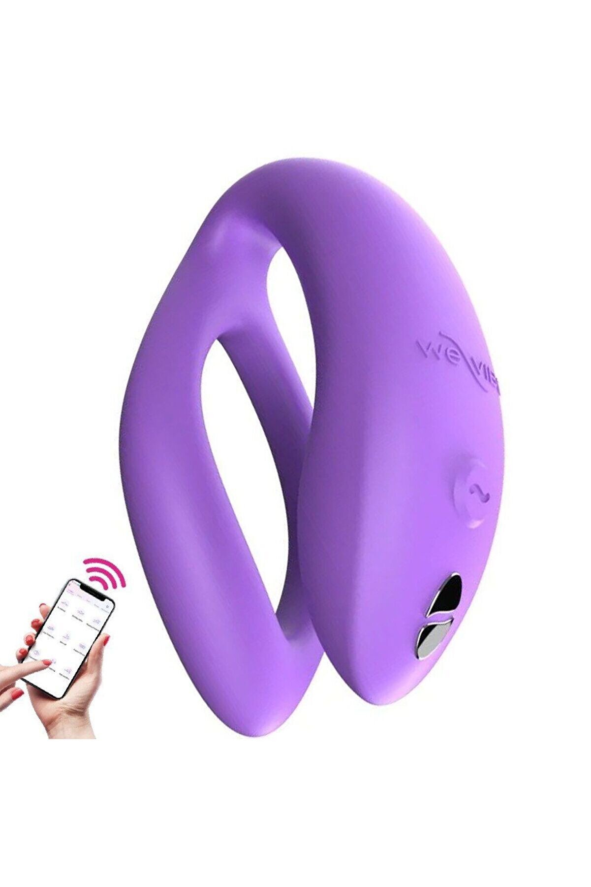 Erox We Vi̇be Sync O Li̇ght Purple App Kontroll&uuml; Gi̇yi̇lebi̇li̇r &Ccedil;i̇ftlere &Ouml;zel Vi̇brat&ouml;r