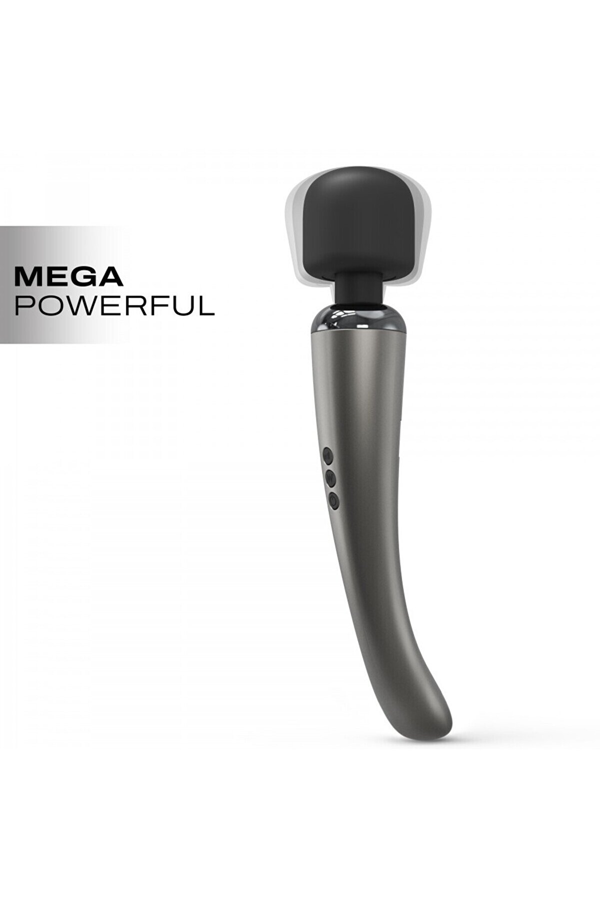 Erox Si̇lver Usb Şarjlı 160 Modlu Megawand Massager Vi̇brat&ouml;r