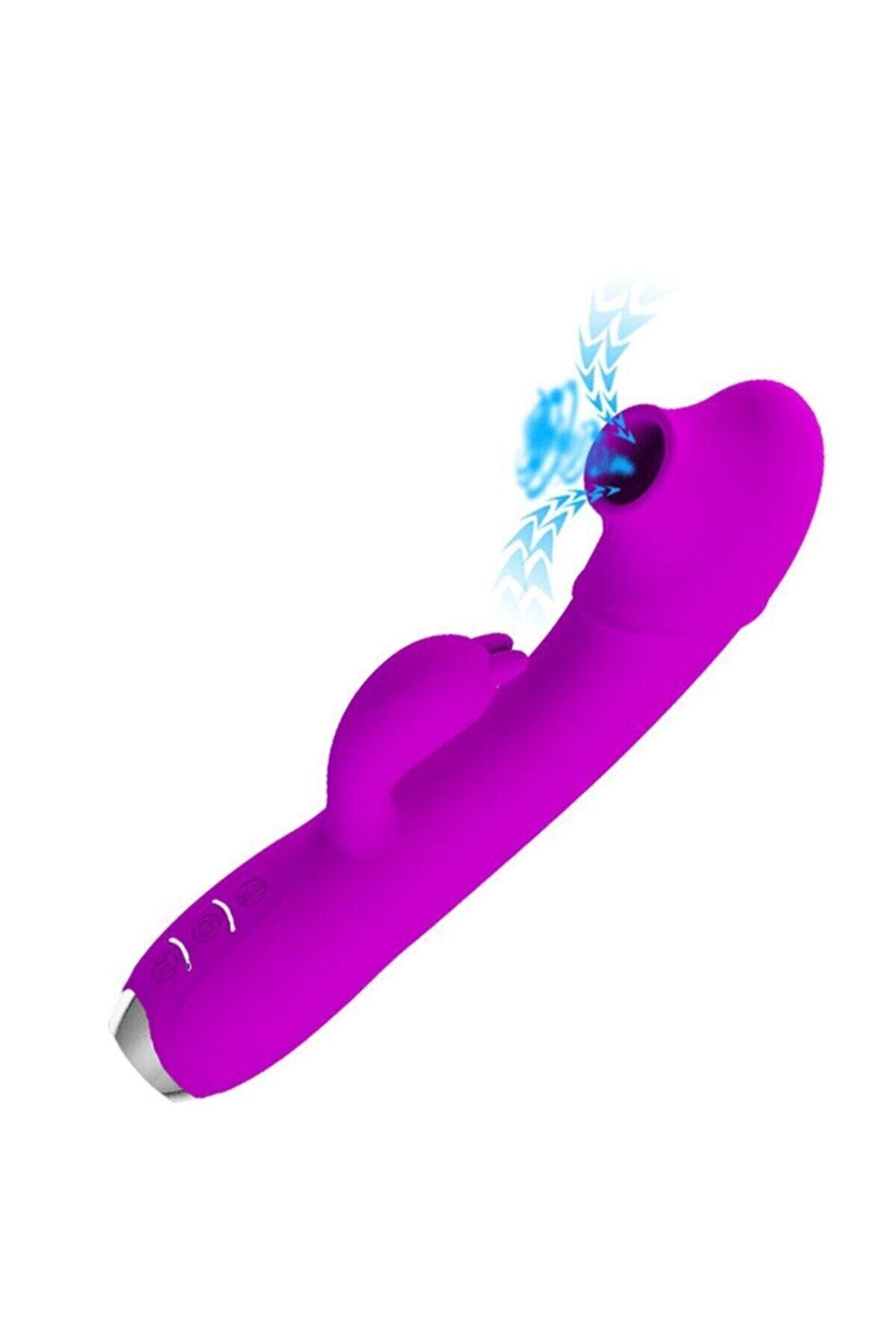 Erox Darbeli̇ Ve Iti̇ci̇ G&uuml;&ccedil;l&uuml; Rabbi̇t Vi̇brat&ouml;r Vi̇olet