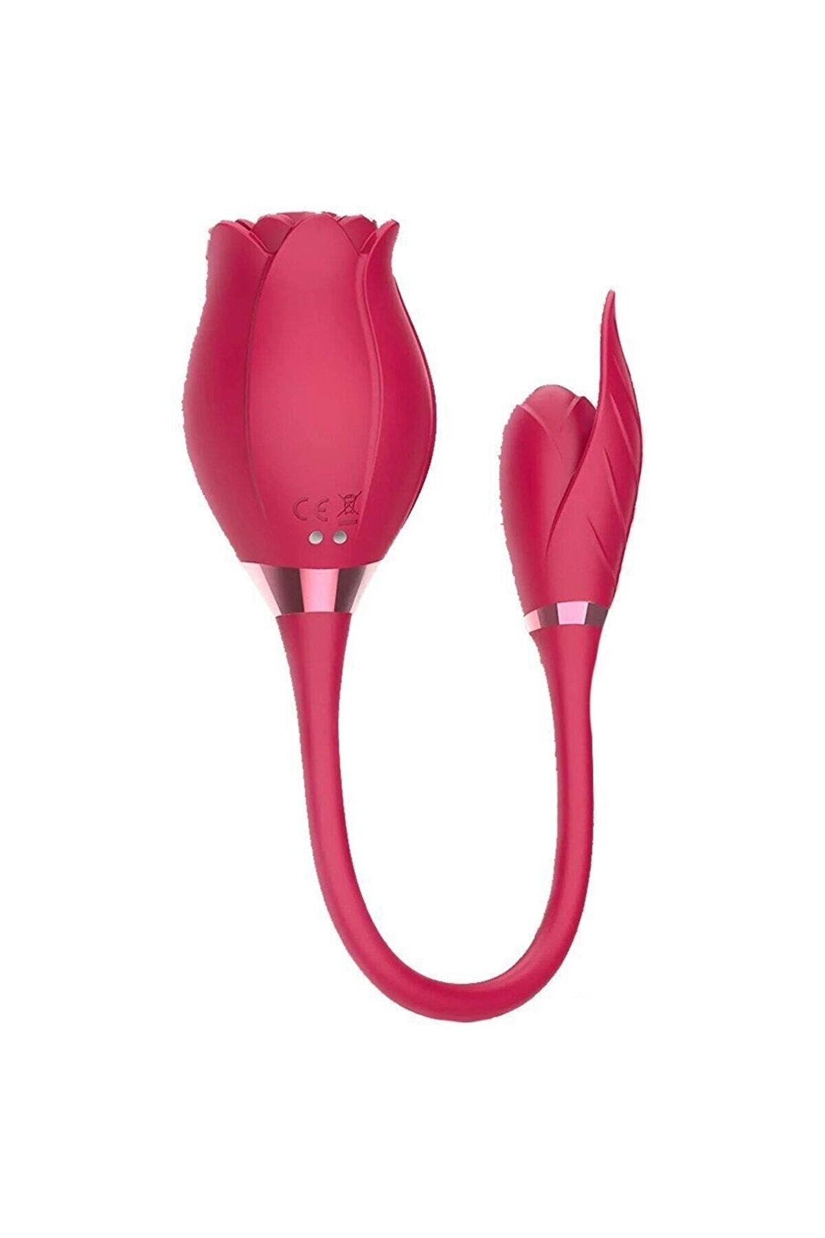 Erox Rose Kli̇toral Emi̇ş G&uuml;&ccedil;l&uuml; G&uuml;l Vi̇brat&ouml;r