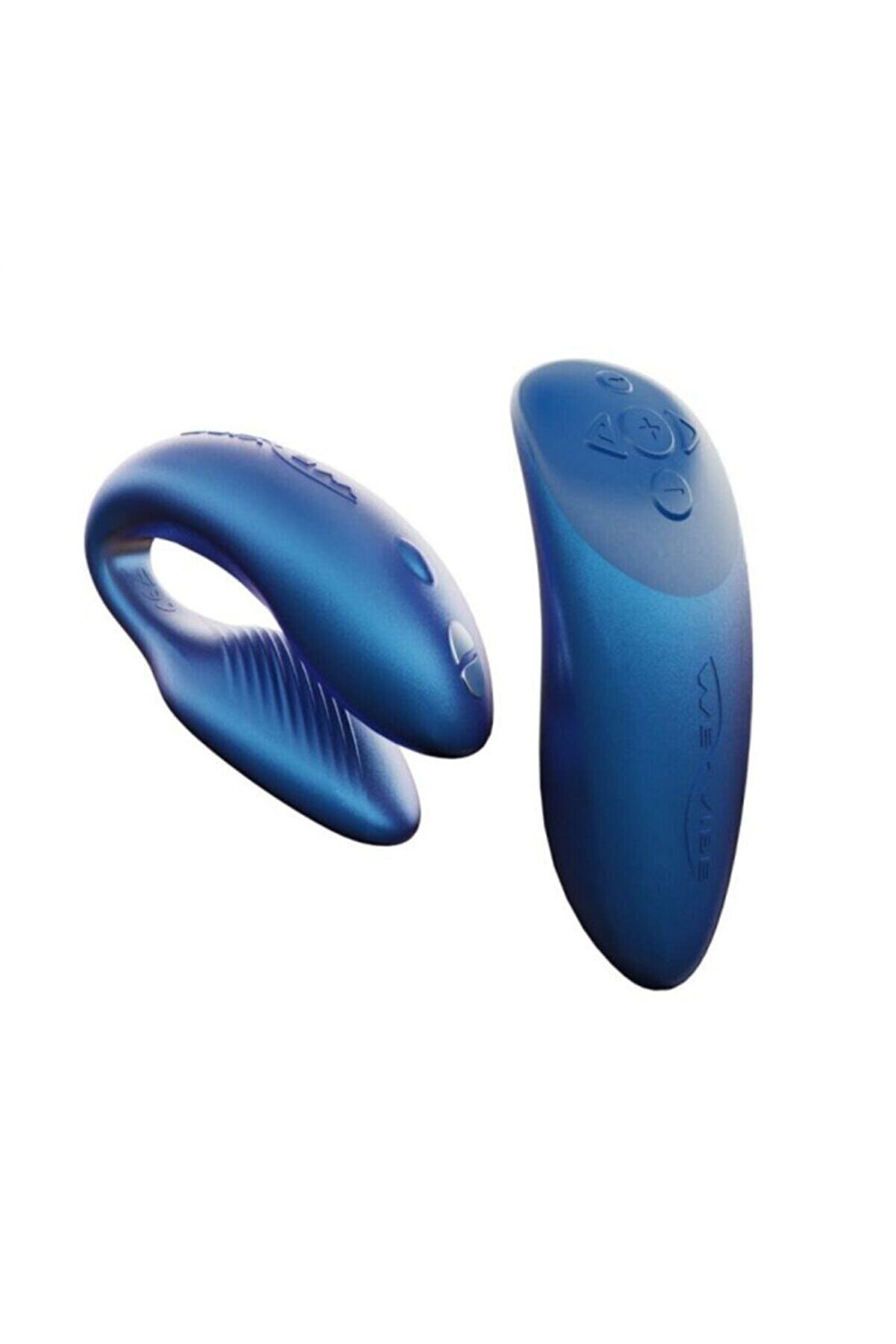 Erox Chorus Cosmi̇c Blue &Ccedil;i̇ftlere &Ouml;zel &Uuml;reti̇len Telefon Ve Kumanda Ile Kontrol Edi̇lebi̇len Vi̇brat&ouml;r