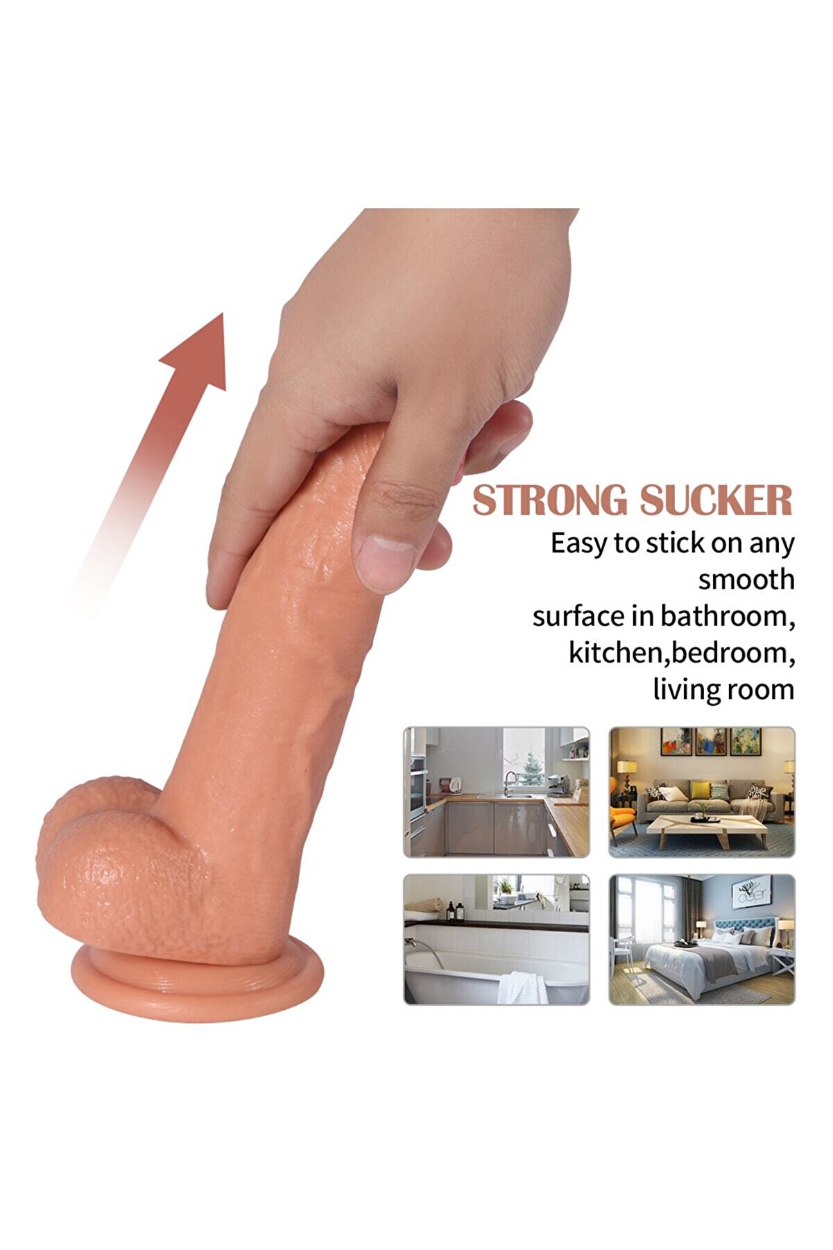 Erox Archi̇e 21 Cm Uzaktan Kumandalı Şarjlı Reali̇sti̇k Vi̇brat&ouml;r