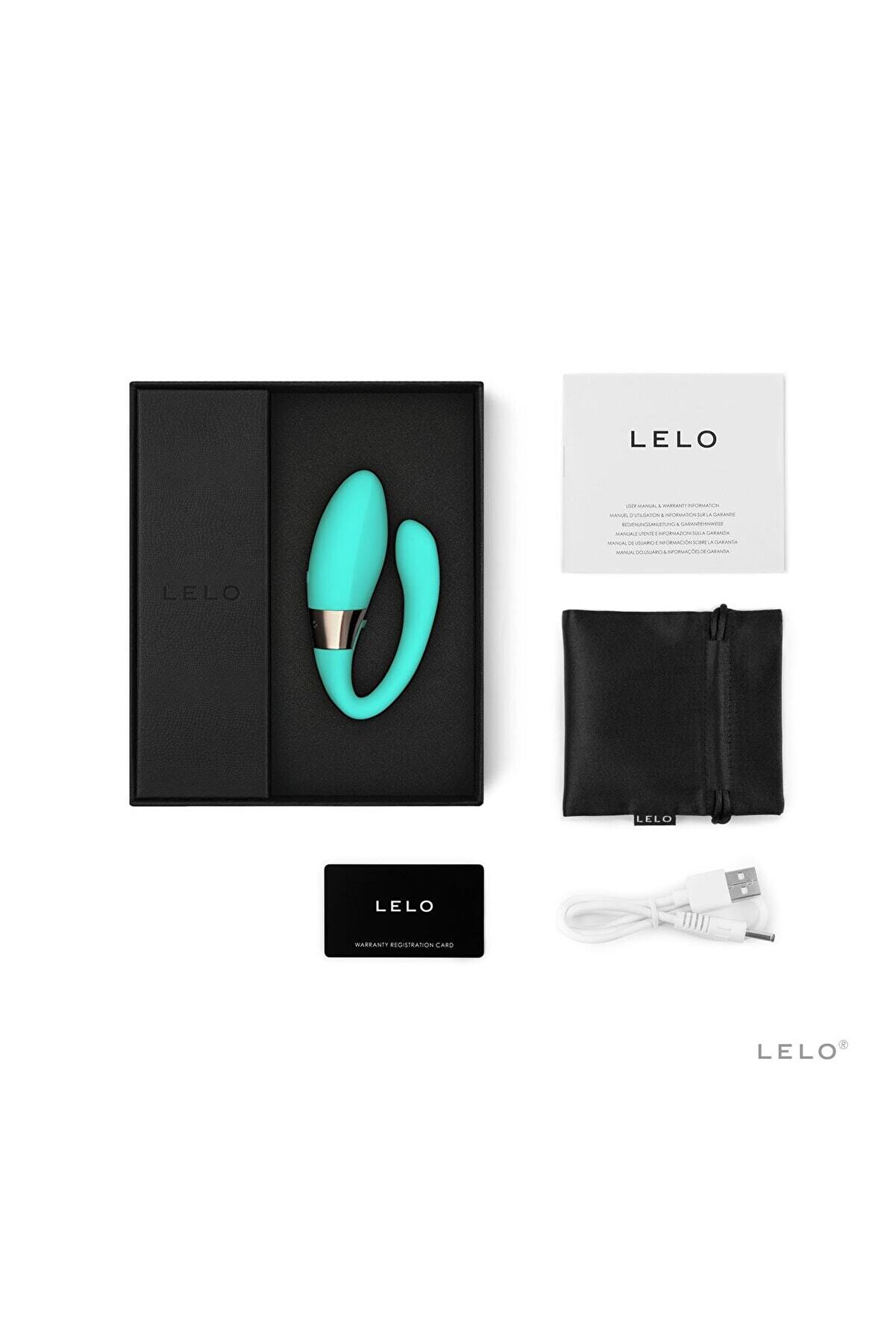 Lelo Ti̇ani̇ Harmony Telefon Kontroll&uuml; Dual Acti̇on &Ccedil;i̇ftler I&ccedil;i̇n Massager Aqua Vi̇brat&ouml;r
