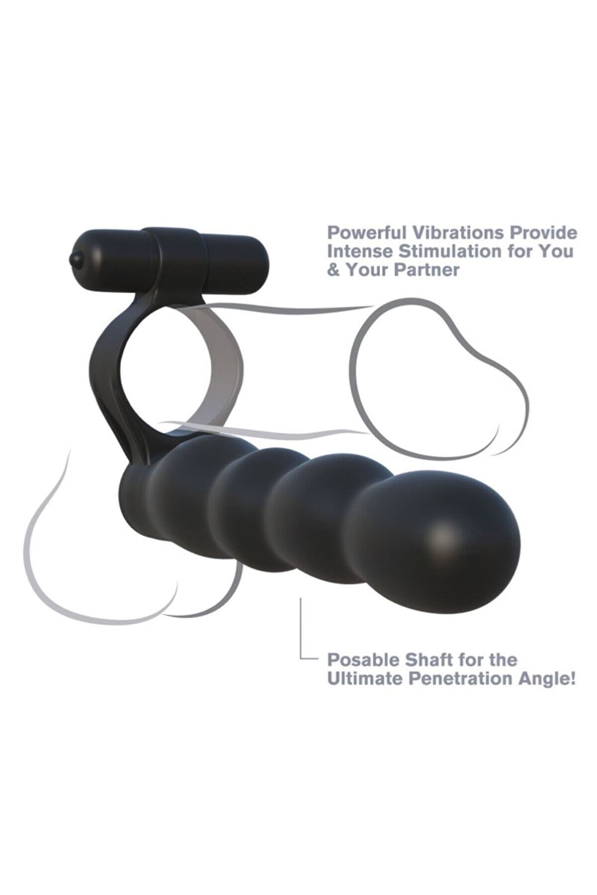 Erox Pi̇pedream Fantasy C-Ri̇ngz Partner Double Penetrator