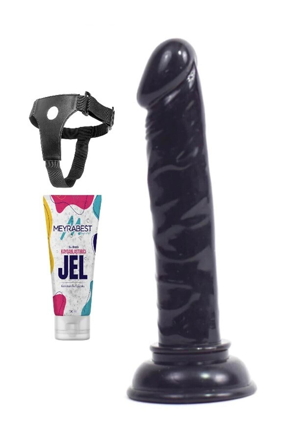 Meyrabest Belden Bağlamalı 13 Cm Takma Kemerli̇ Si̇yahi̇ Peni̇s