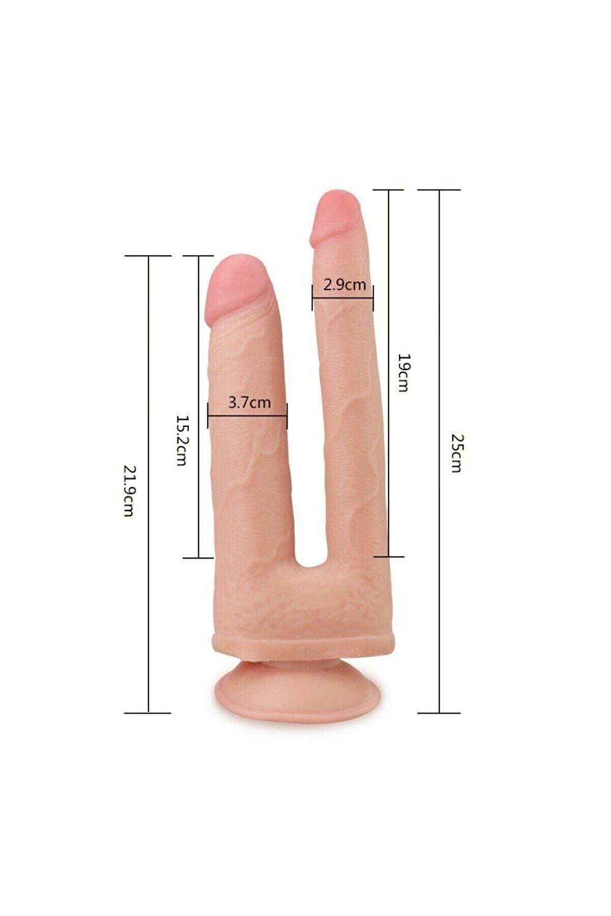 Meyrabest Lovetoy Sli̇di̇ng Ski̇n Hareketli̇ Deri̇ &Ouml;zelli̇kli̇ &Ccedil;i̇ft Taraflı Kemerli̇ Reali̇sti̇k Peni̇s Lv313001