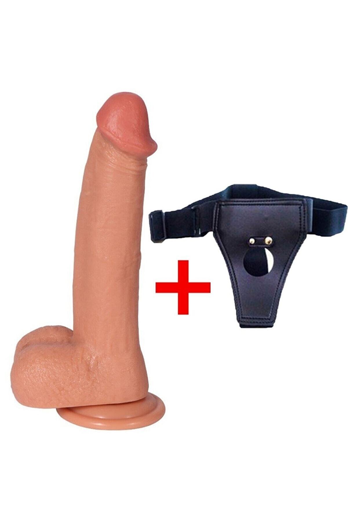 Meyrabest 23 Cm Kemerli̇ Peni̇s Strap On - Jel