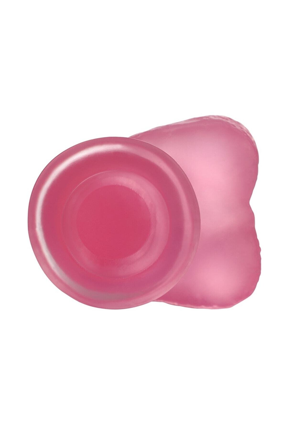 Meyrabest Jelly Studs 15 Cm Jel Doku Pembe Di̇ldo