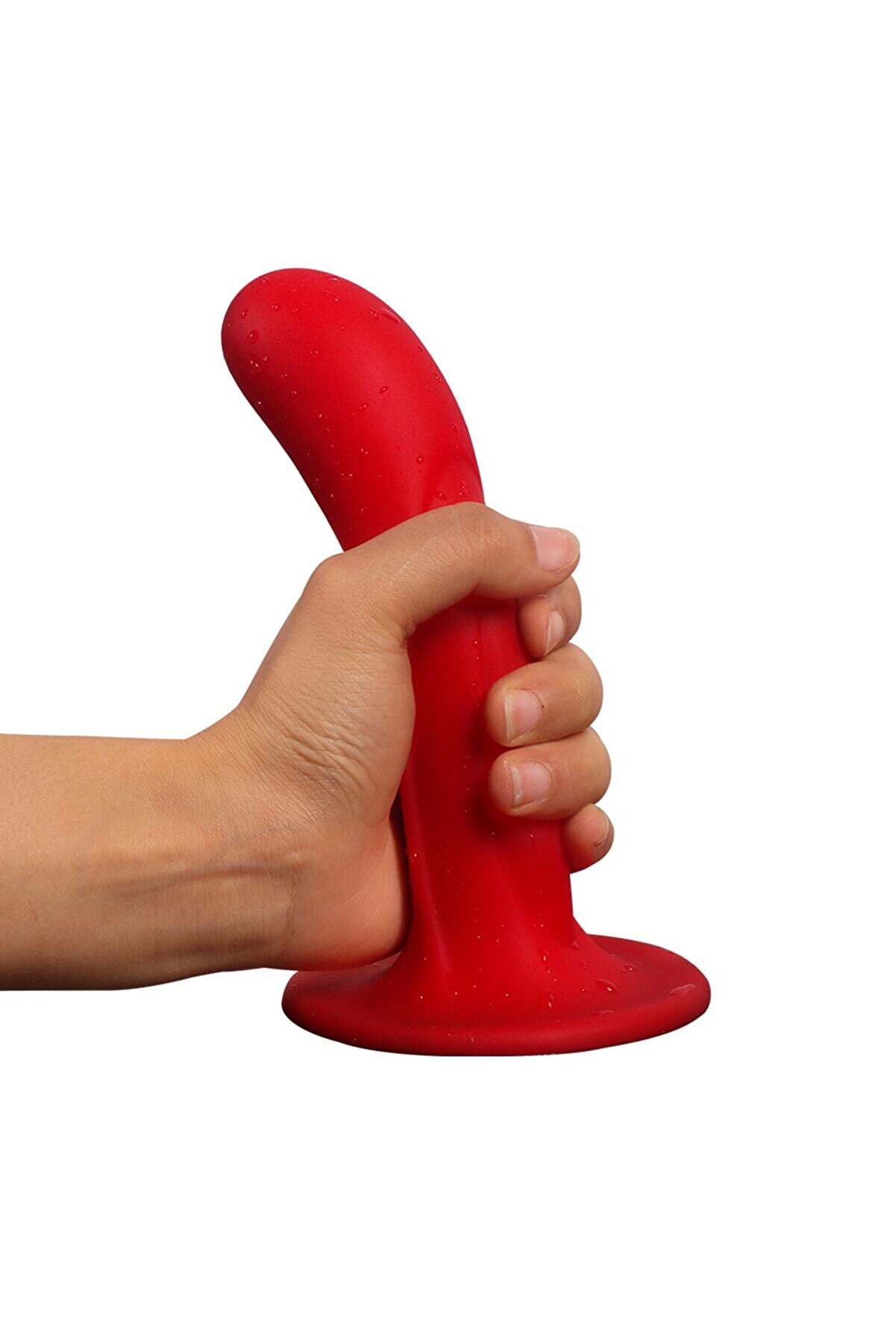 Meyrabest C9 Sli̇kon 16,5 Cm Red Reali̇sti̇k Peni̇s Di̇ldo