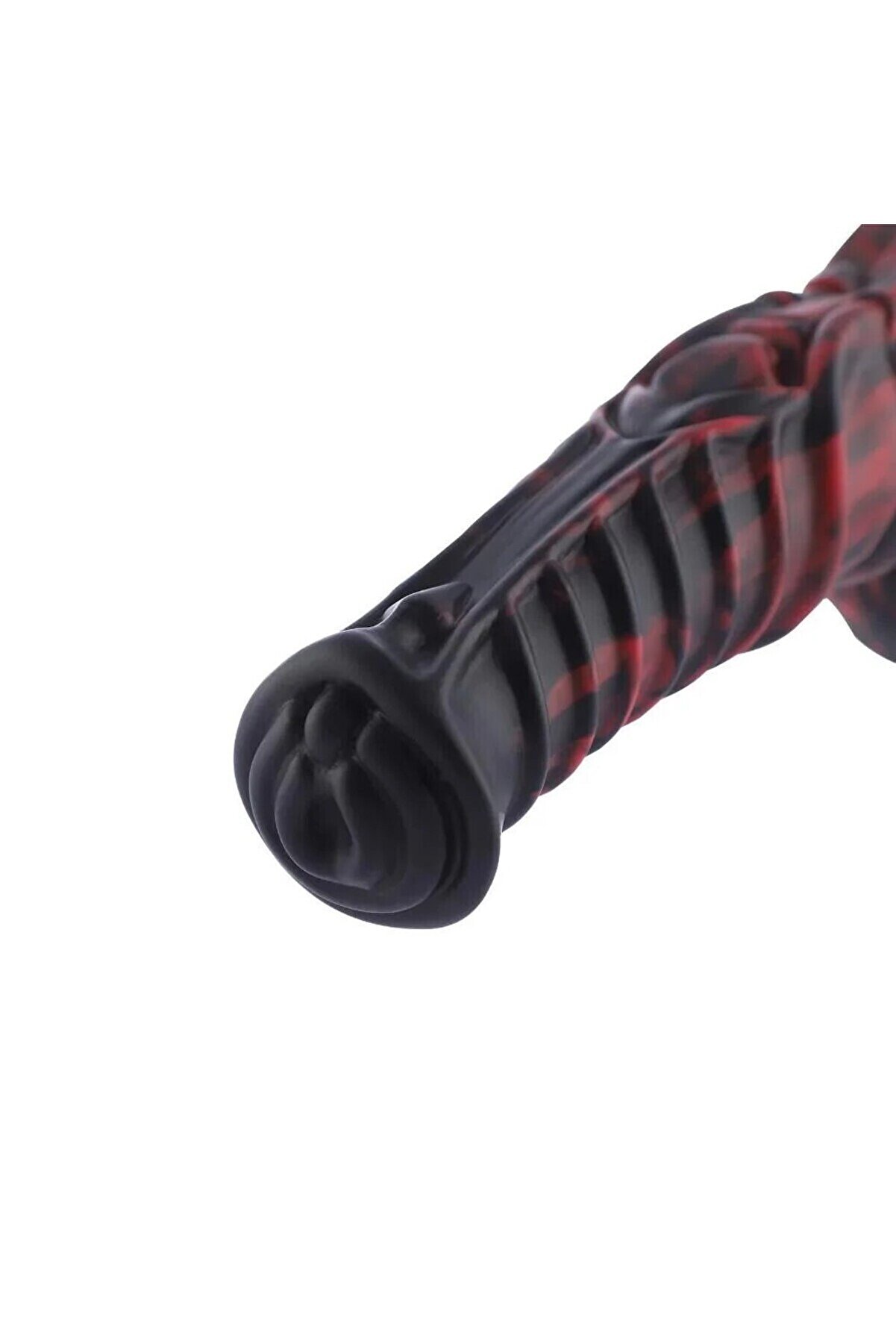 Meyrabest Mnster Black Red 22Cm Reali̇sti̇k Peni̇s Di̇ldo