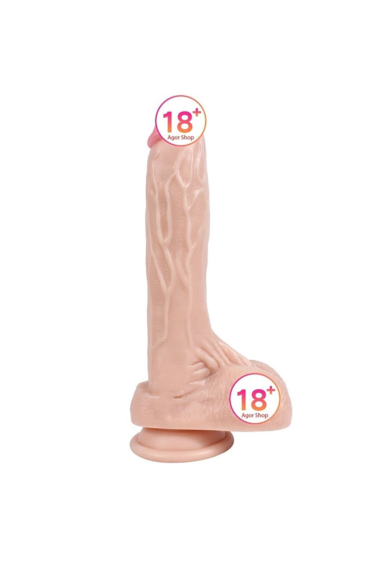 Meyrabest Di̇ldo Seri̇es Dragon Reali̇sti̇k Flexi̇ble Esnek Di̇ldo 21 Cm