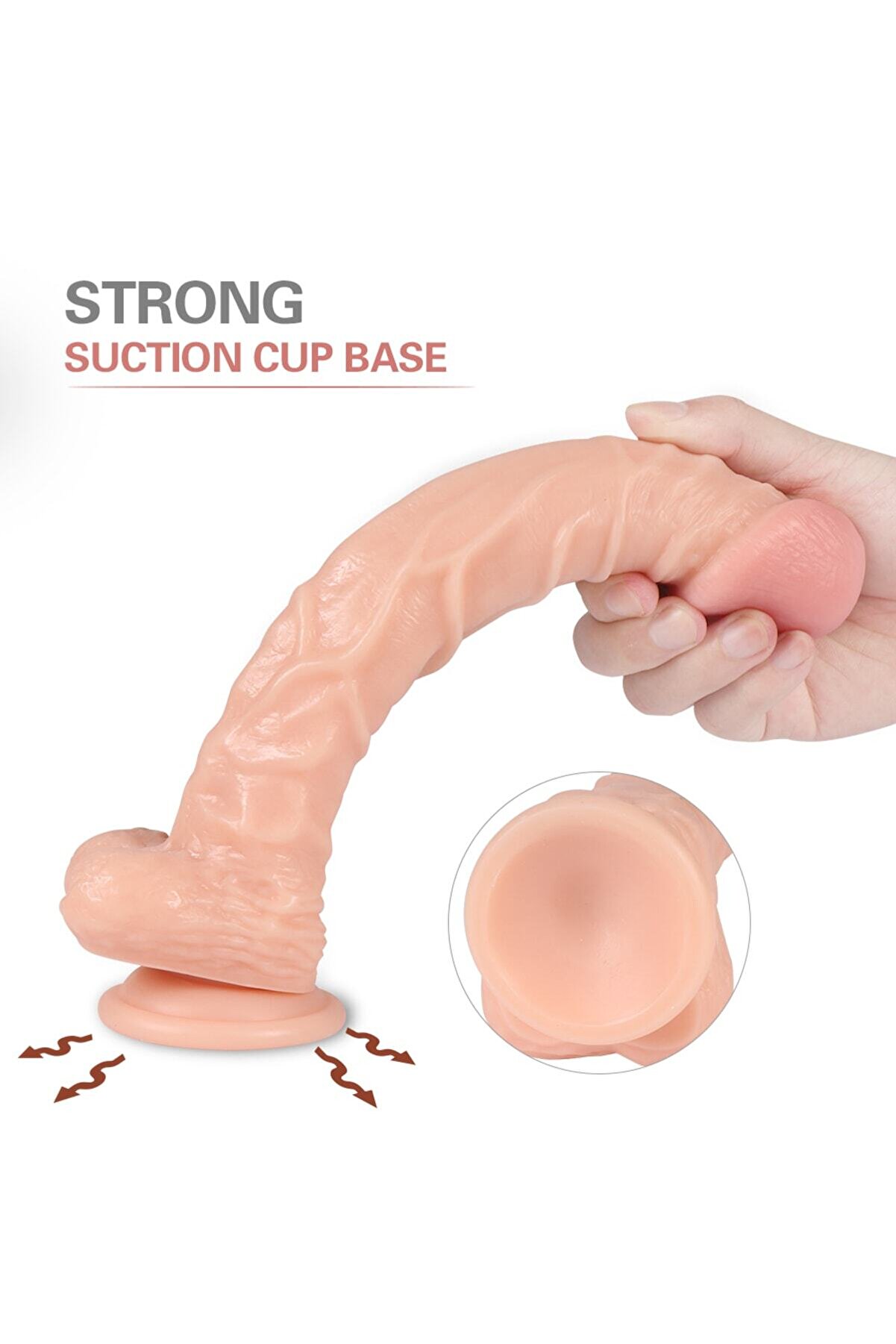 Meyrabest Ji̇had Kni̇ght 25 Cm Belden Bağlamalı Di̇ldo