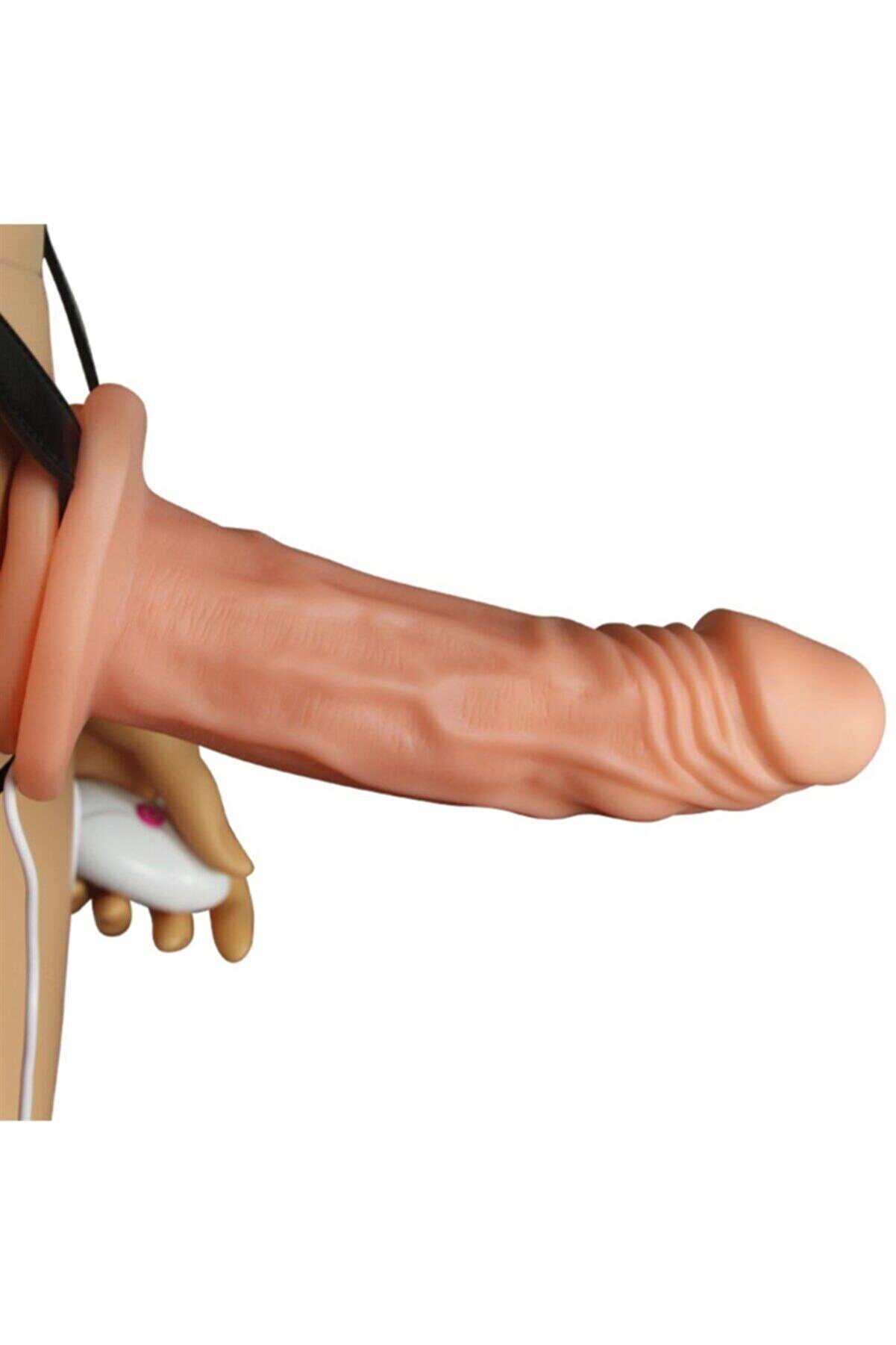 Meyrabest Uni̇sex I&ccedil;i̇ Boş Ti̇treşi̇mli̇ Uni̇sex Kullanılabi̇len 17 Cm Belden Bağlamalı Peni̇s
