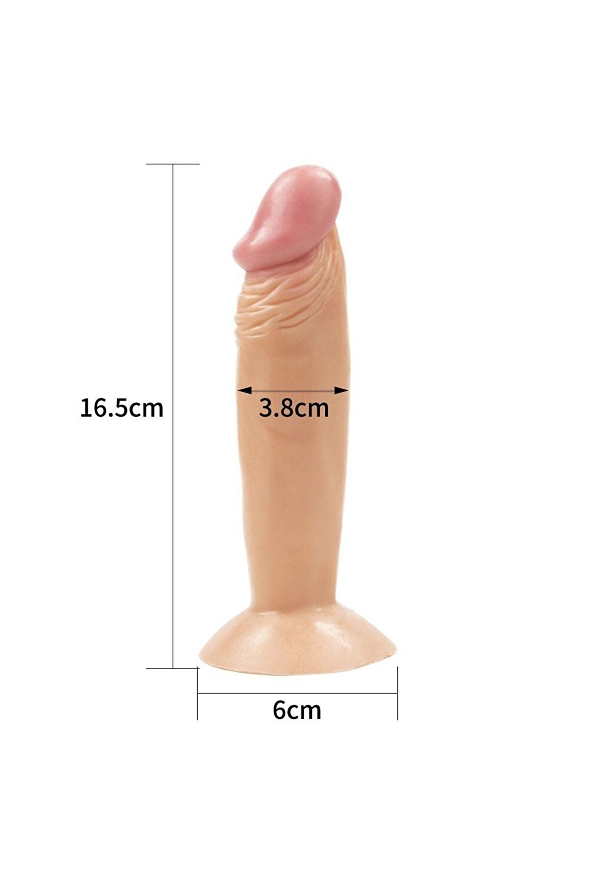 Meyrabest Lovetoy Enduro Blaster 15 Cm Anal Ve Vaji̇nal Reali̇sti̇k Yumuşak Dokulu Peni̇s
