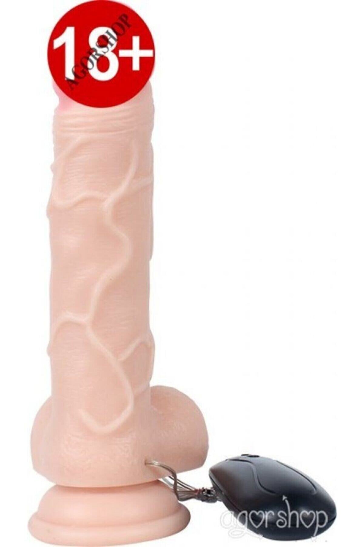 Meyrabest Di̇ldo Seri̇es Beat 19 Cm Reali̇sti̇k Ti̇treşi̇mli̇ Kemerli̇ Peni̇s