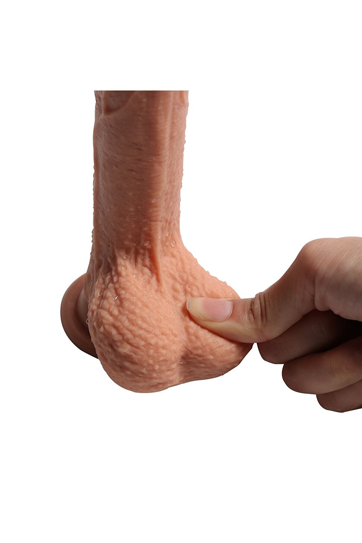 Meyrabest Crowley Dual Layer &Ccedil;i̇ft Katmanlı 18 Cm Reali̇sti̇k Peni̇s Di̇ldo