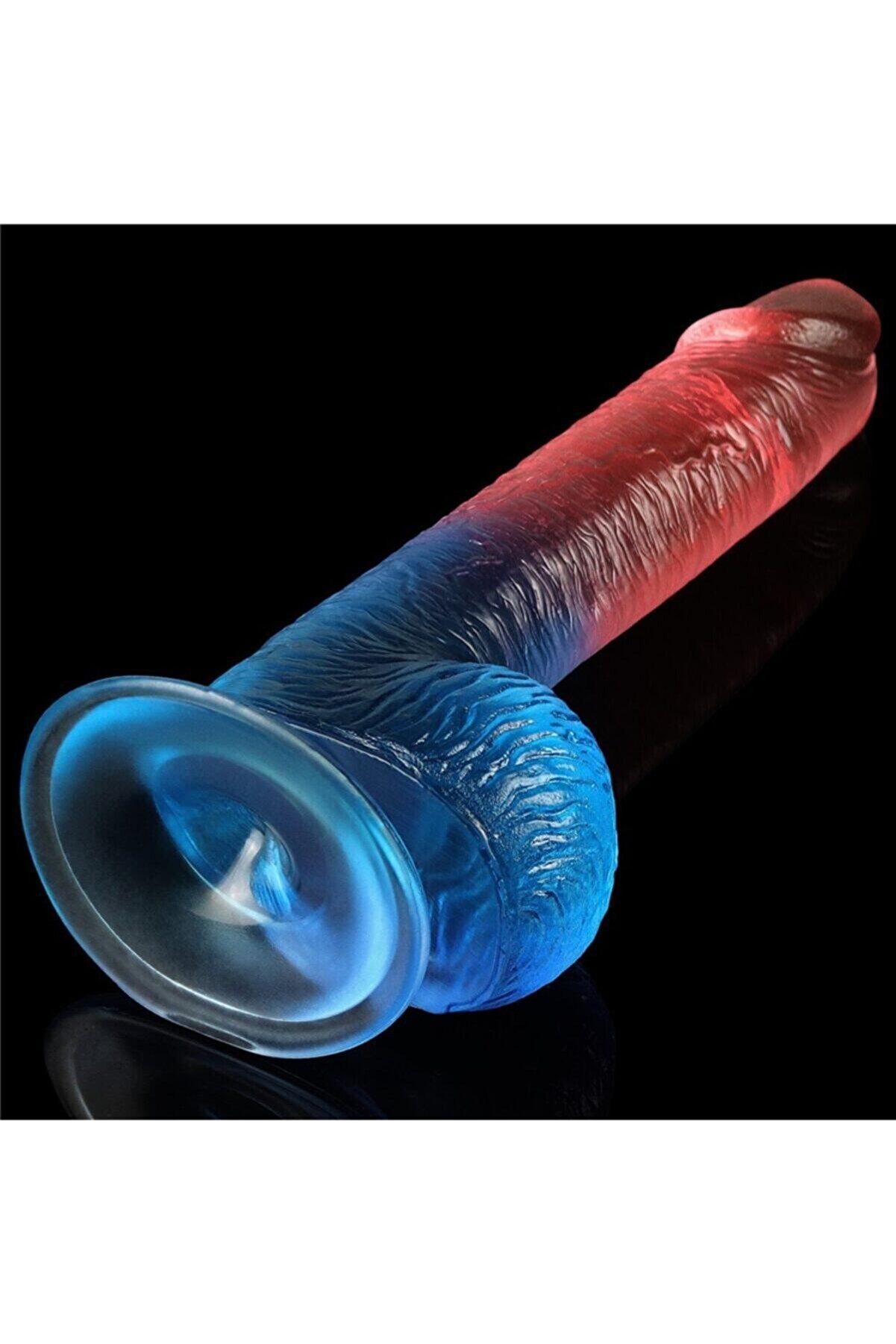 Meyrabest Dazzle Studs 19 Cm Jel Doku Flexi̇ble Reali̇sti̇k Peni̇s Lv318011