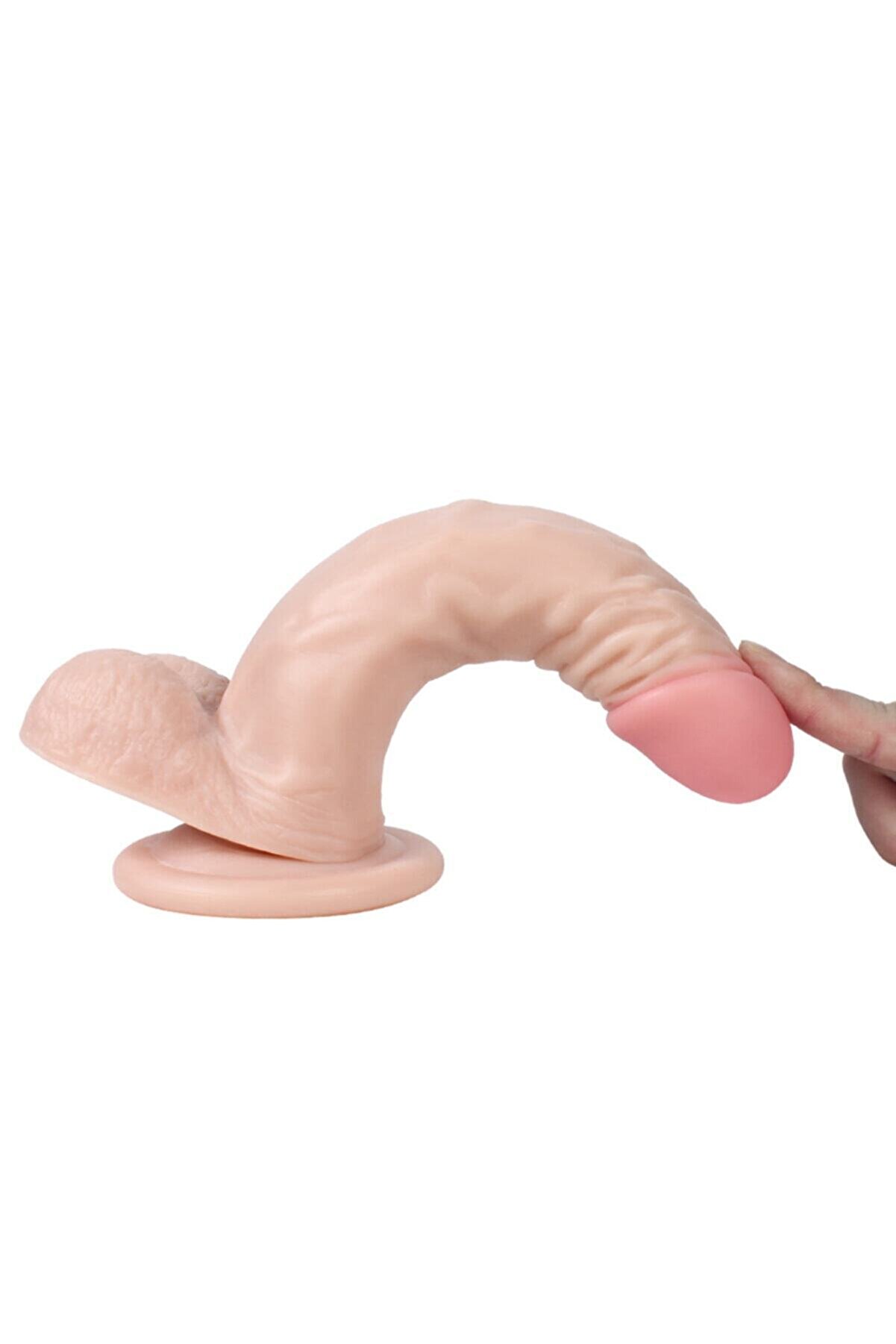 Meyrabest Magi̇c Dream Di̇ldo 21 Cm Reali̇sti̇k Belden Bağlamalı Kemerli̇ Peni̇s