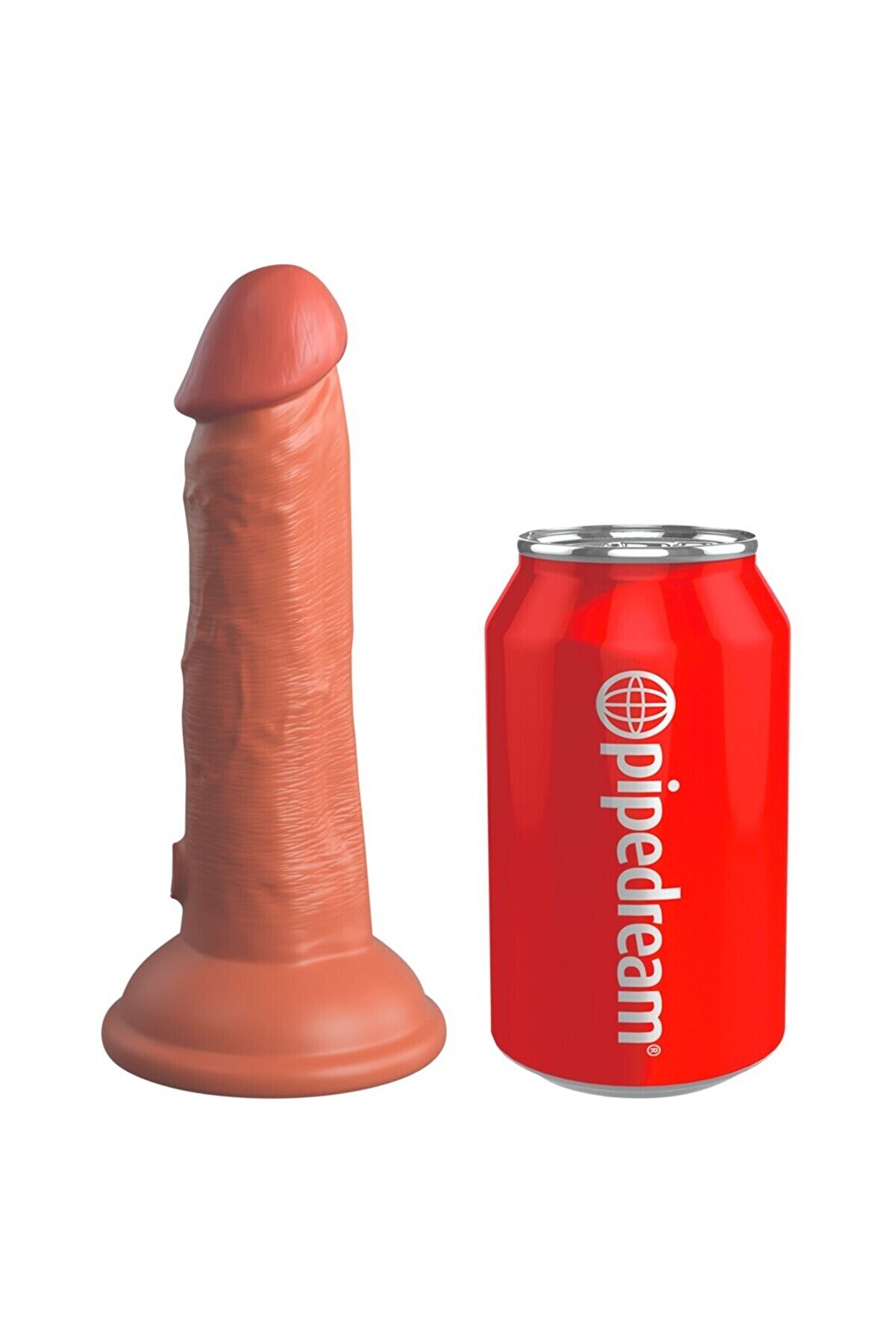 Meyrabest 6" Dual Densi̇ty Si̇li̇cone Cock Brown Di̇ldo